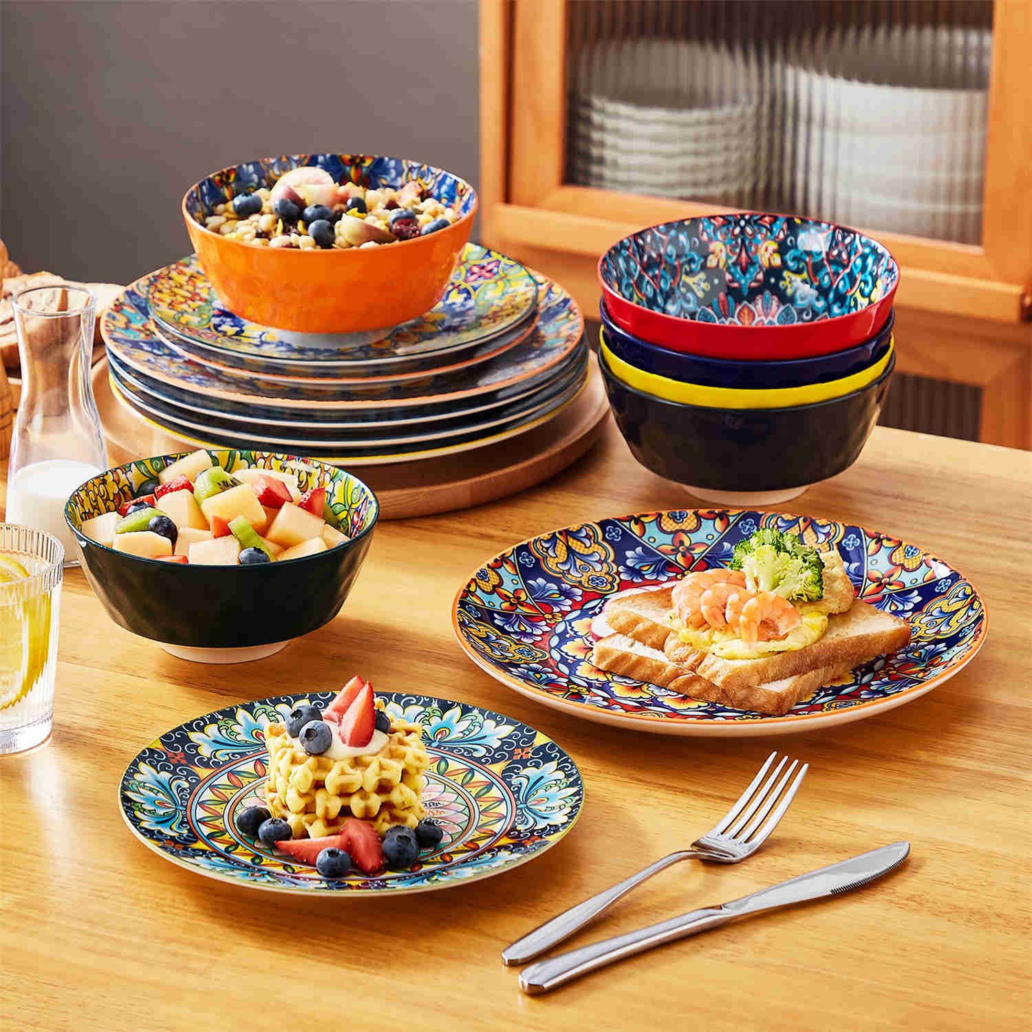 Simi 18 Piece Dinnerware Set