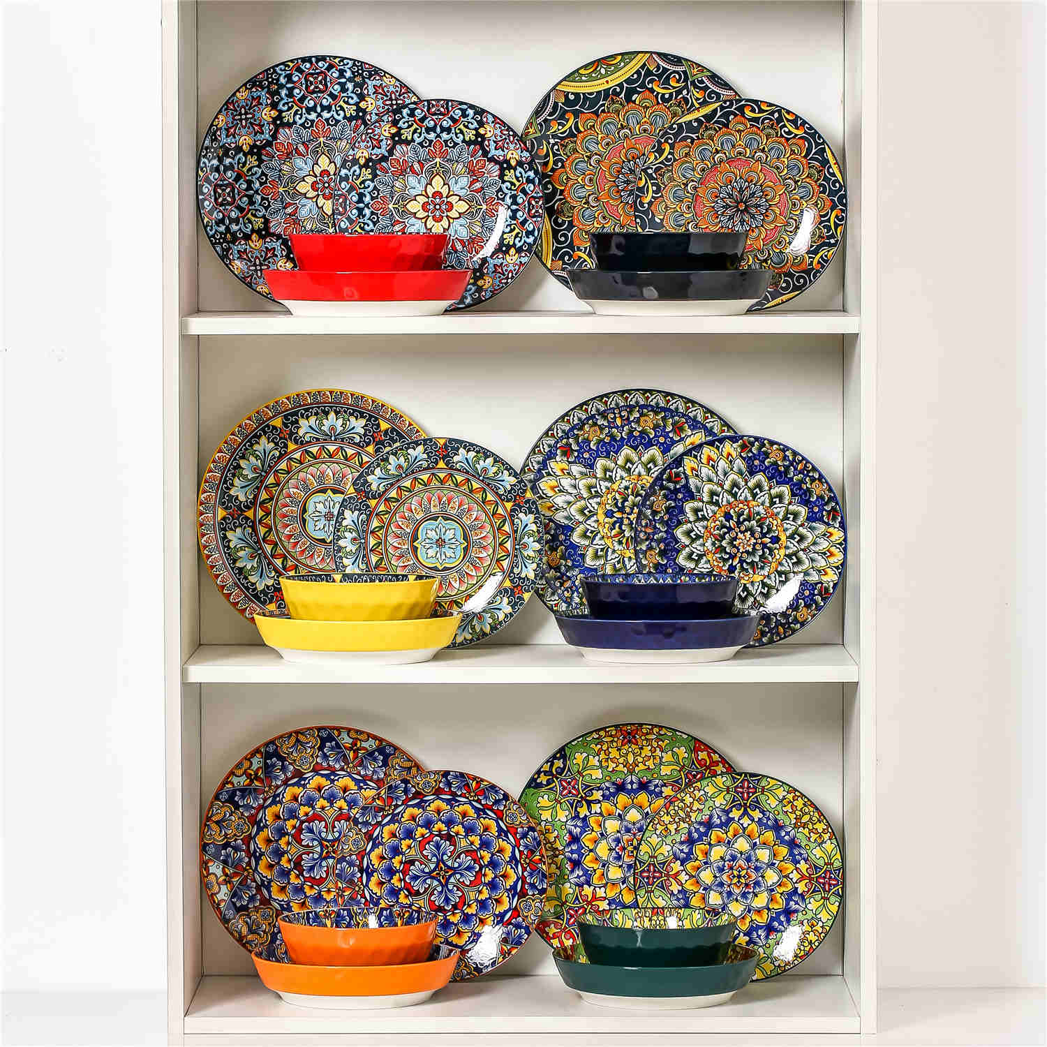 Simi 24 Piece Dinnerware Set