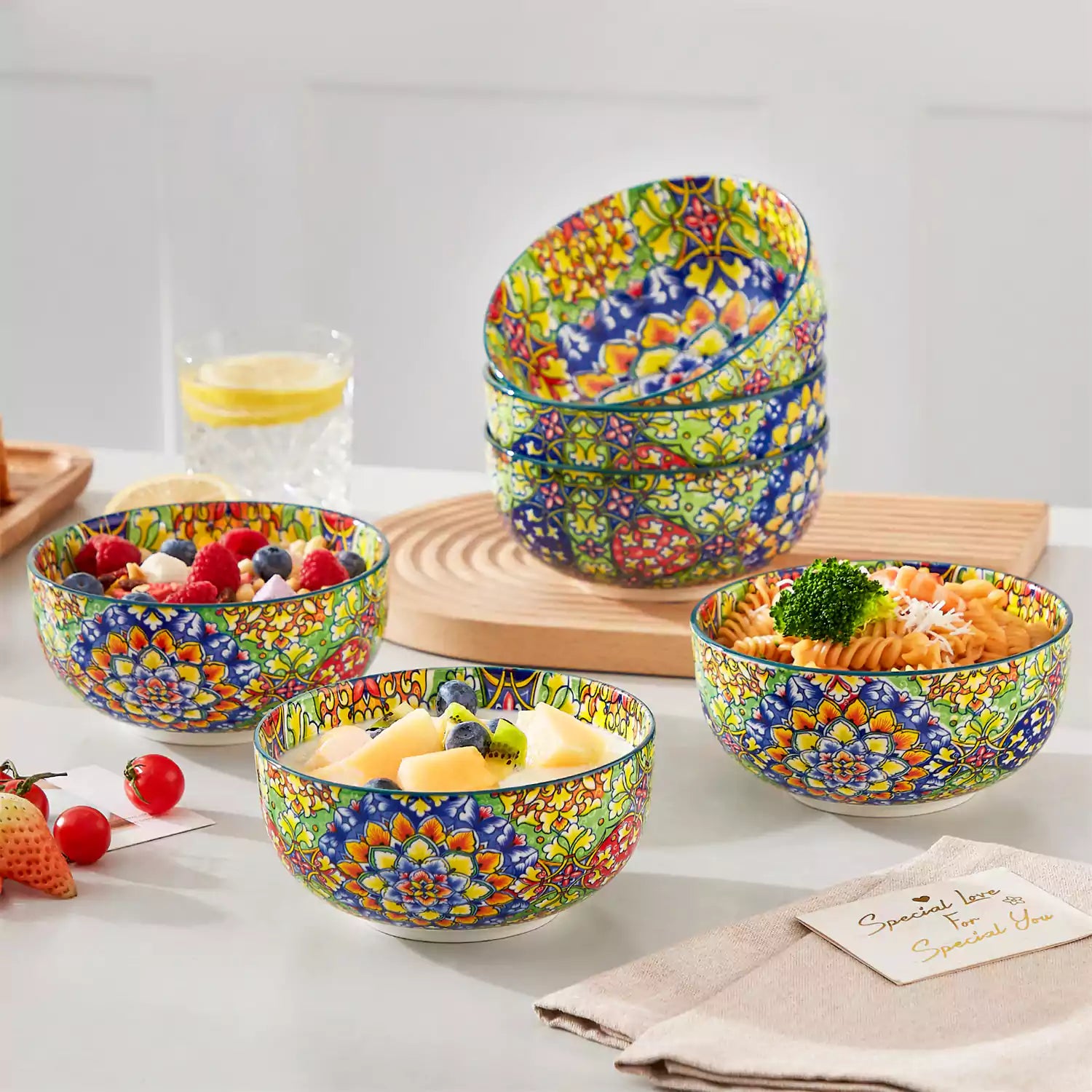 Simi Double-Sided Bowls Set of 6