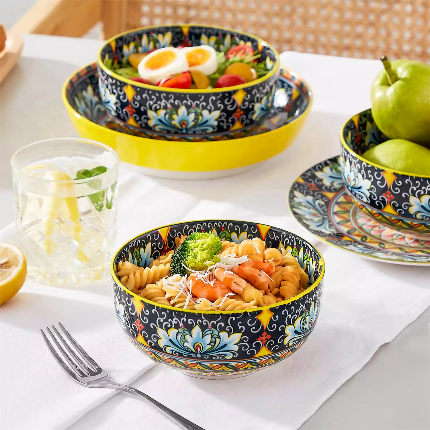 Simi Double-Sided Bowls Set of 6
