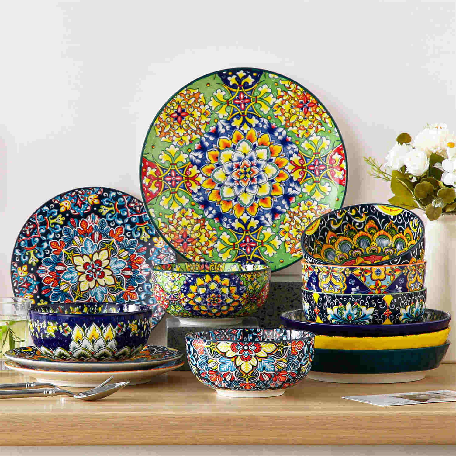 Simi Double-Sided Bowls Set of 6