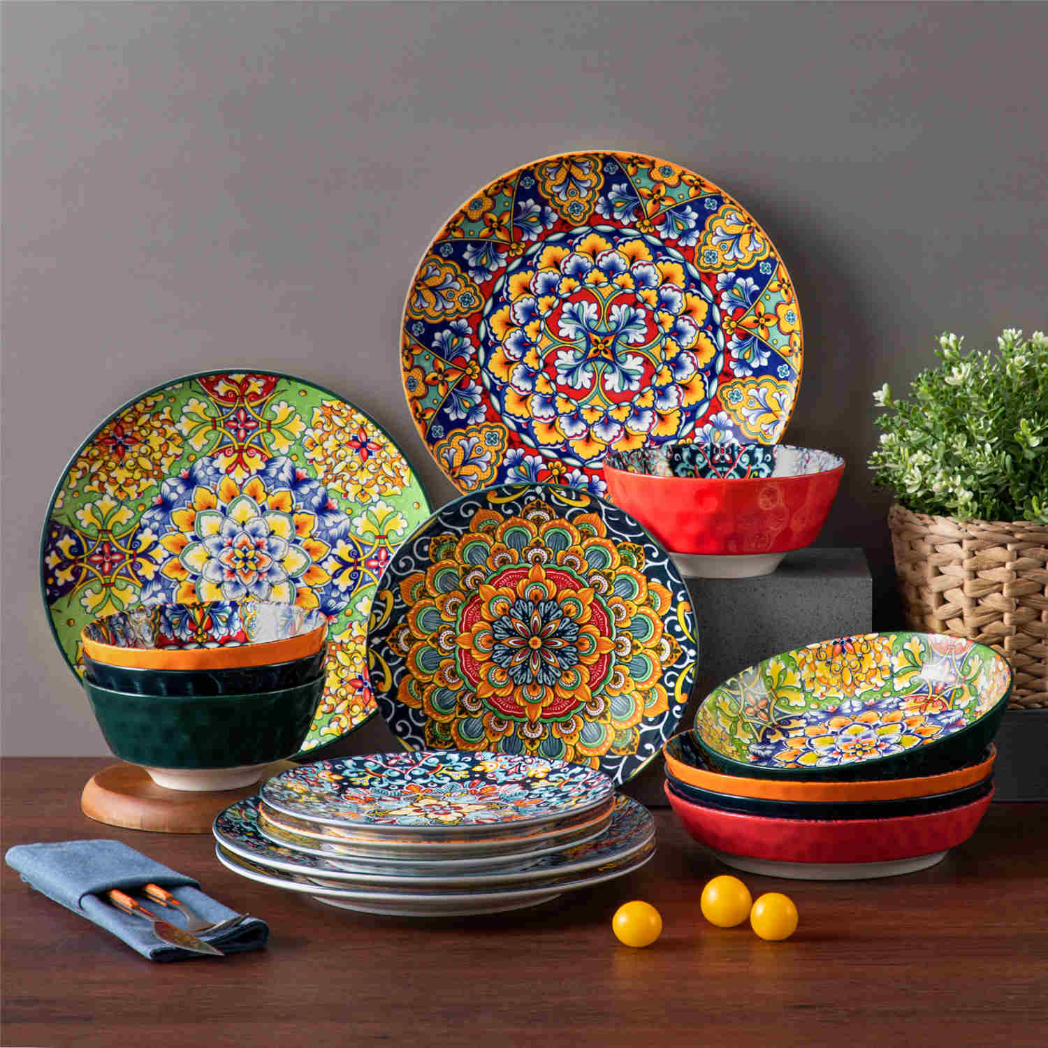 Simi 16 Piece Dinnerware Set