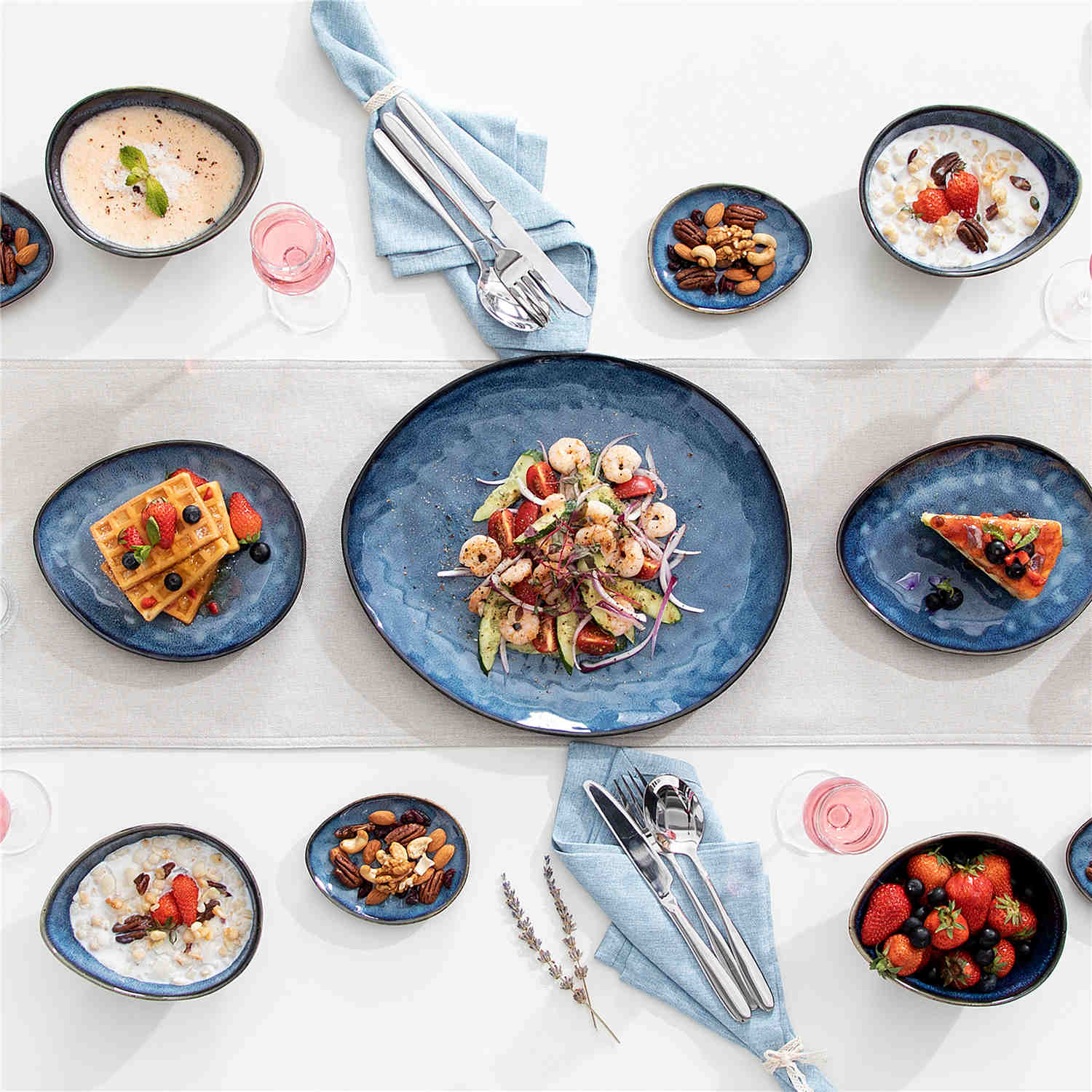 Starry 11 Piece Dinnerware Set