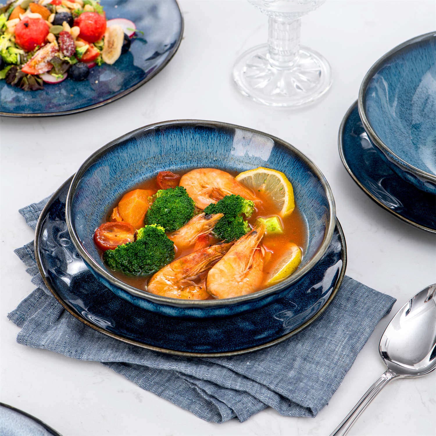 Starry 12 Piece Dinnerware Set