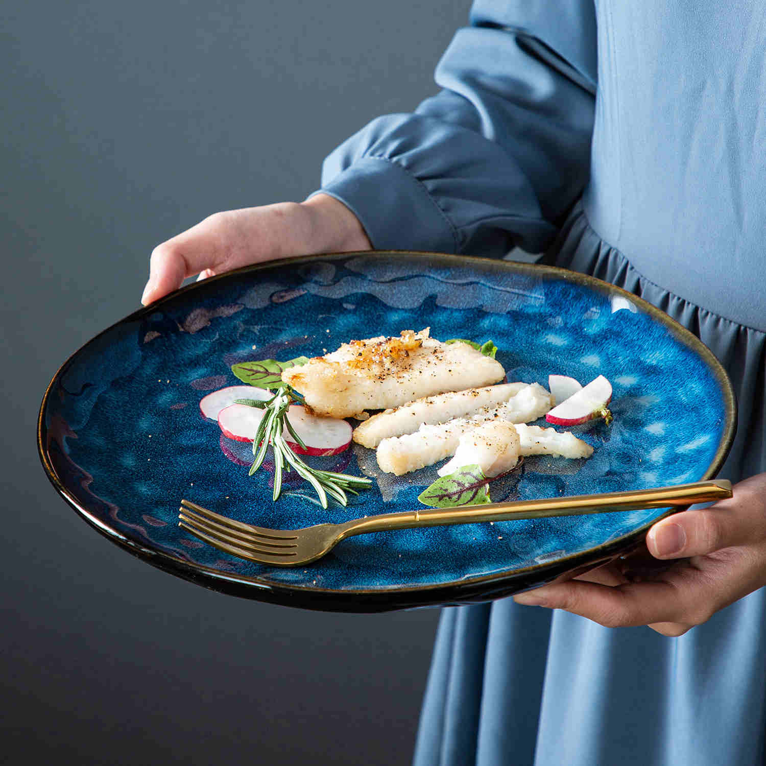 Starry Dinner Plates Set of 4