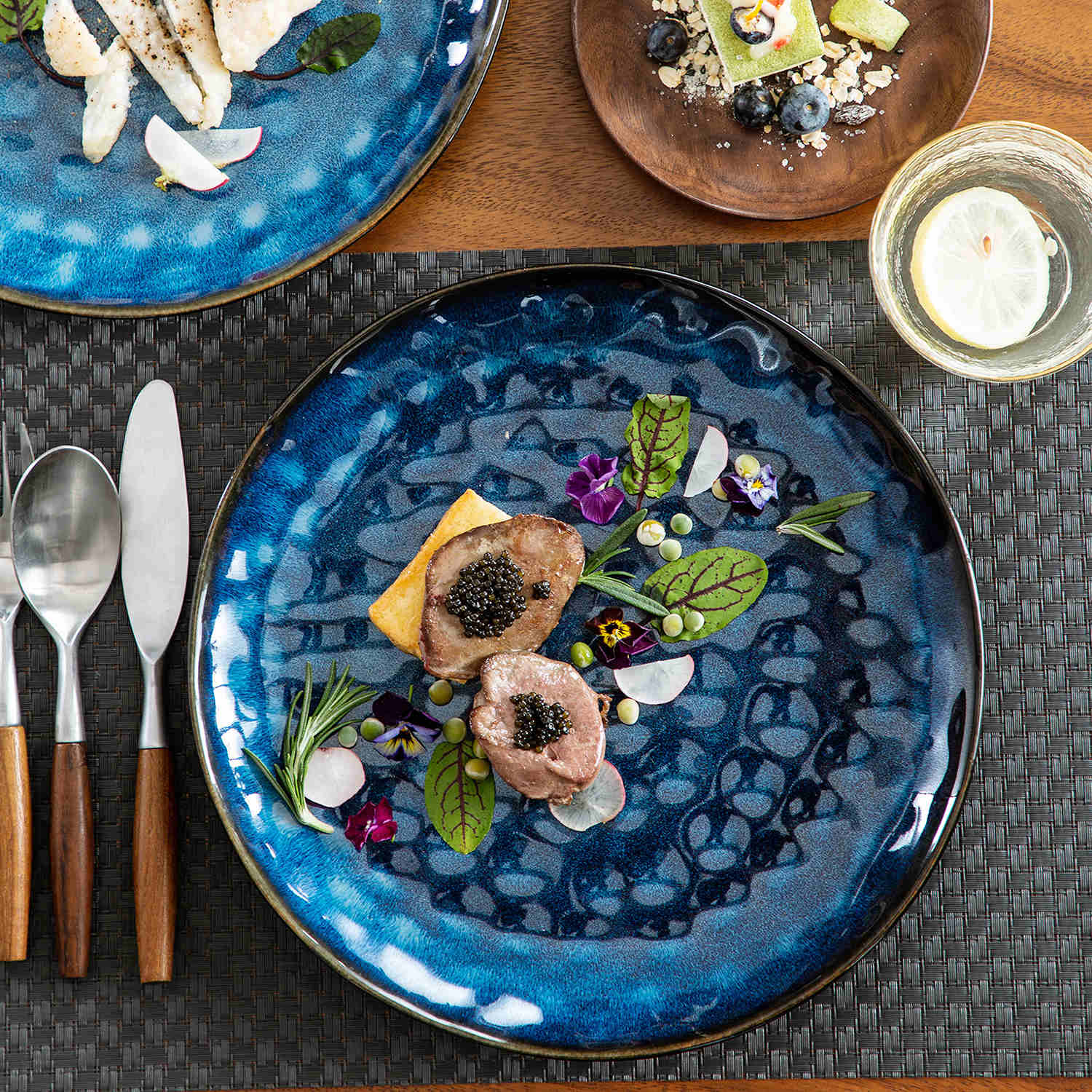 Starry Dinner Plates Set of 4