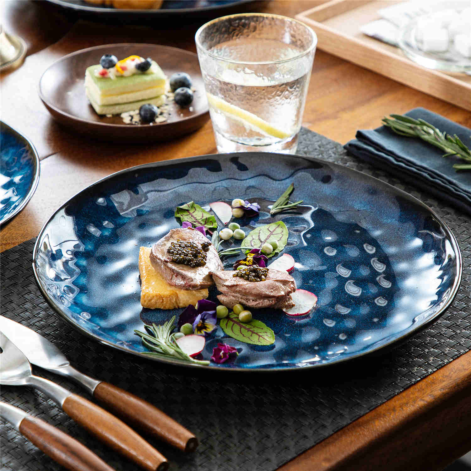 Starry Dinner Plates Set of 4