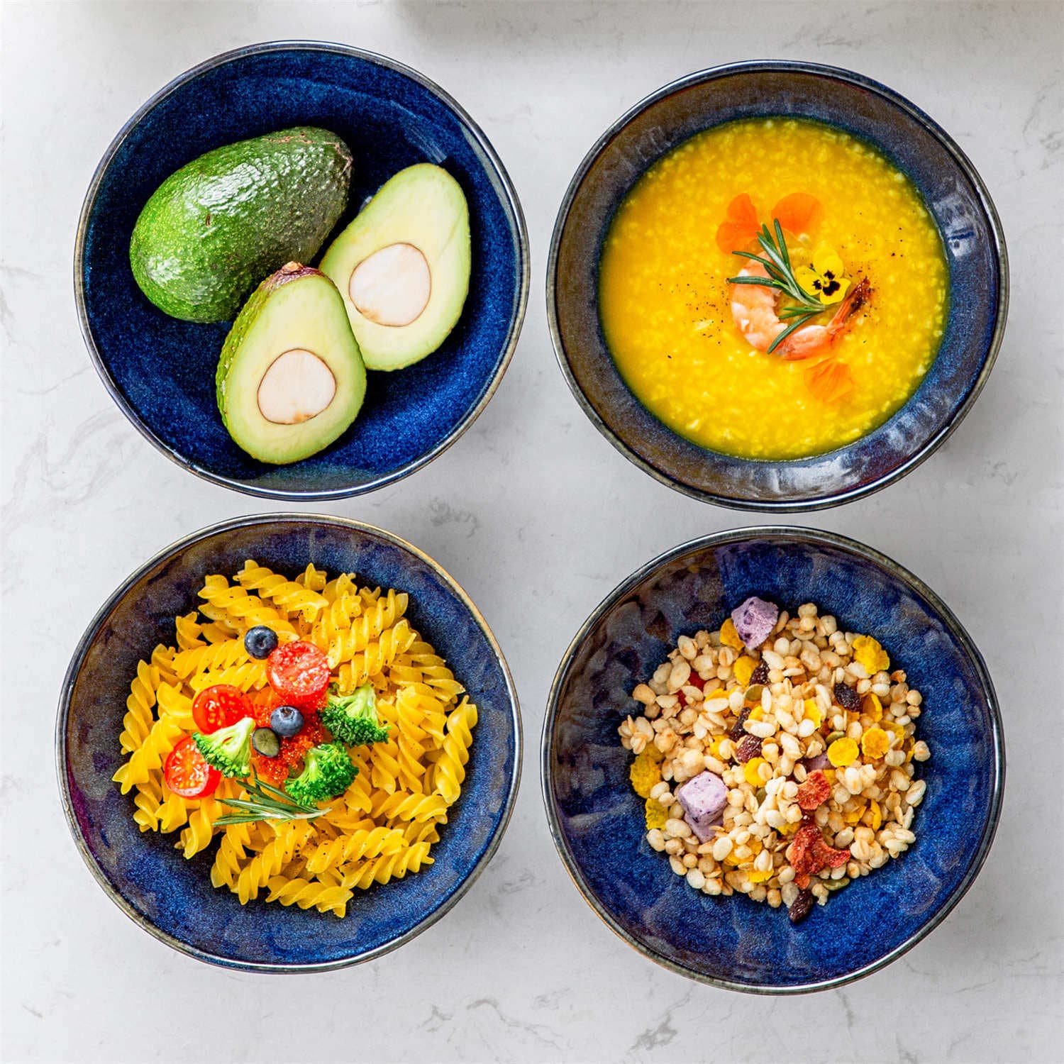 Starry Cereal Bowls Set of 4