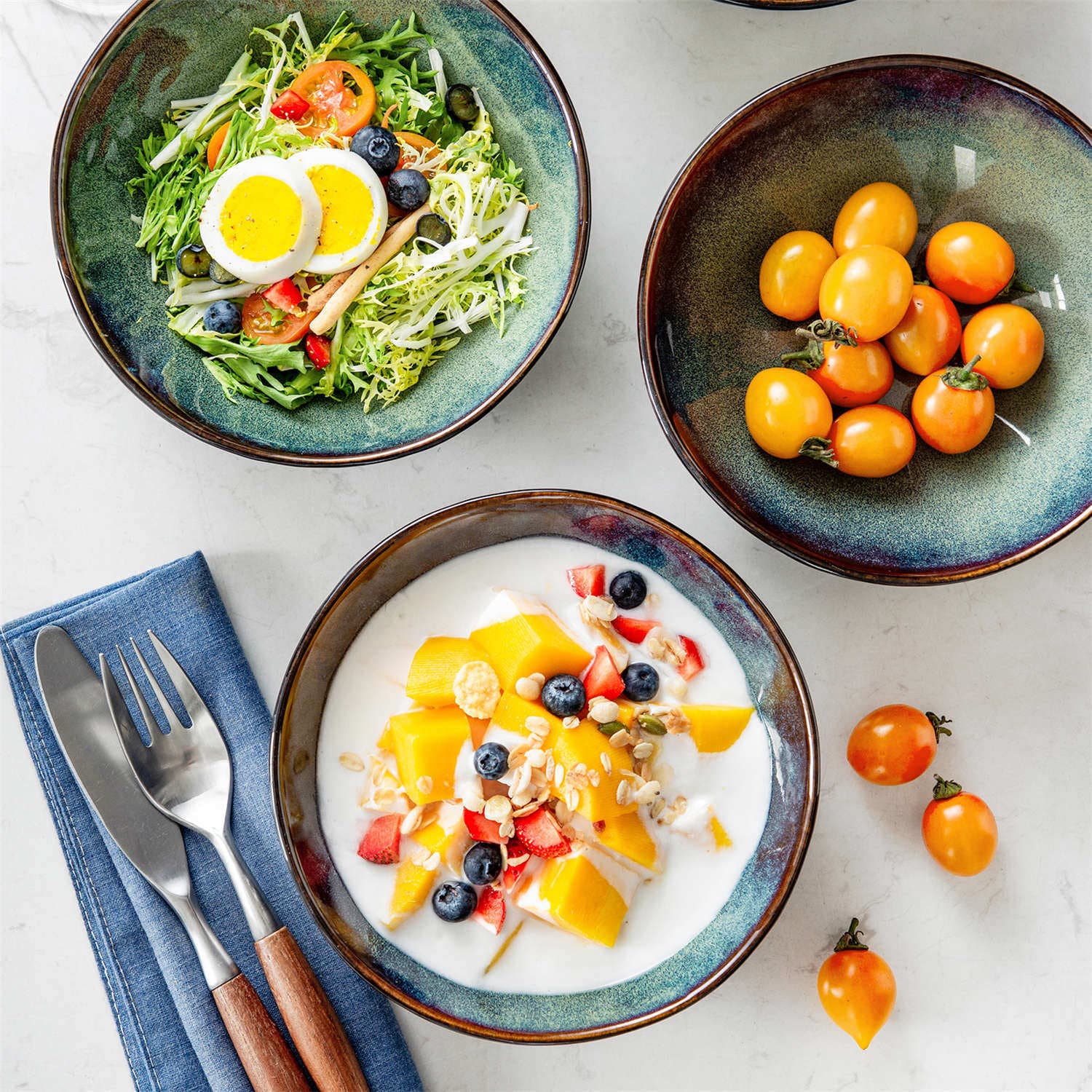 Starry Cereal Bowls Set of 4