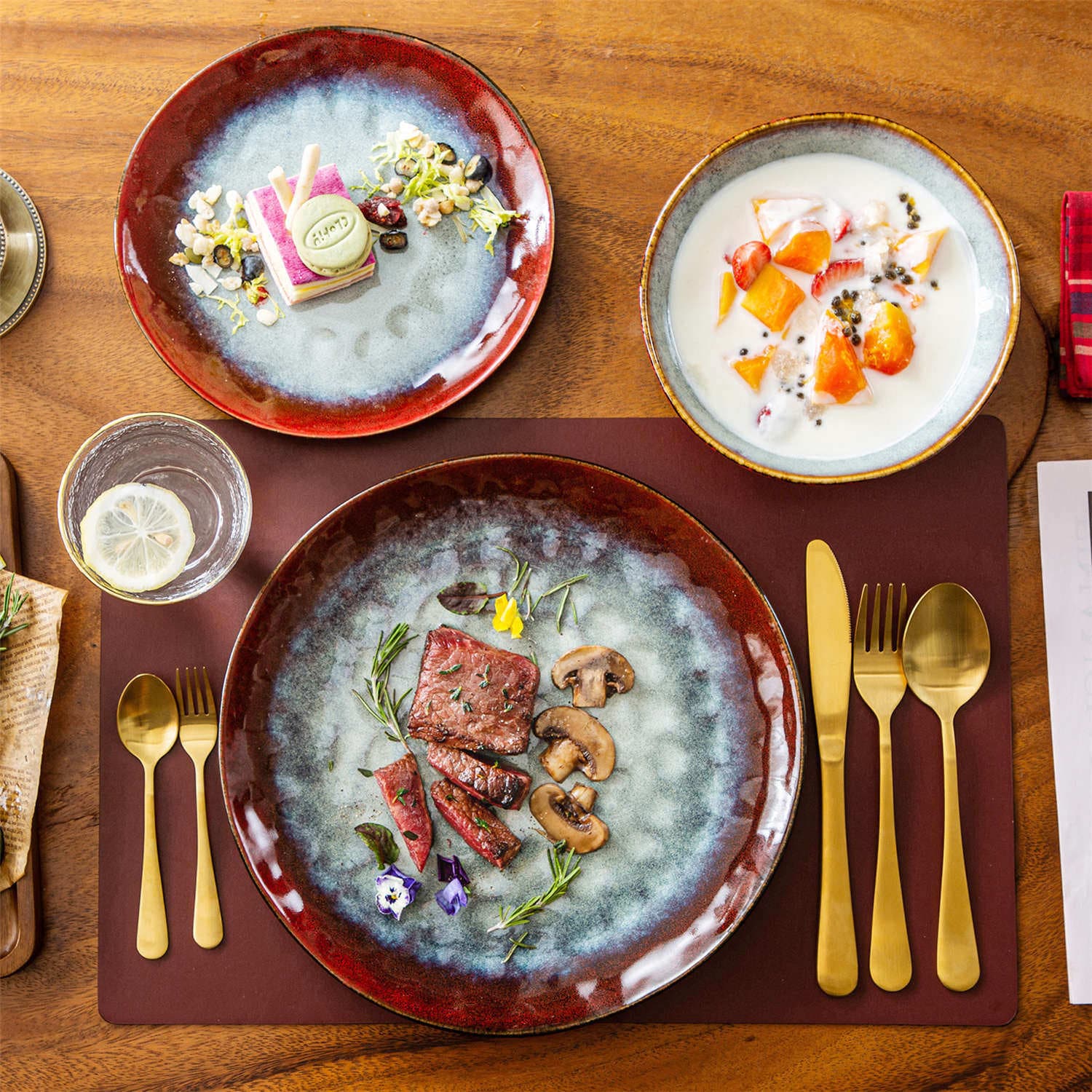 Starry 12 Piece Dinnerware Set