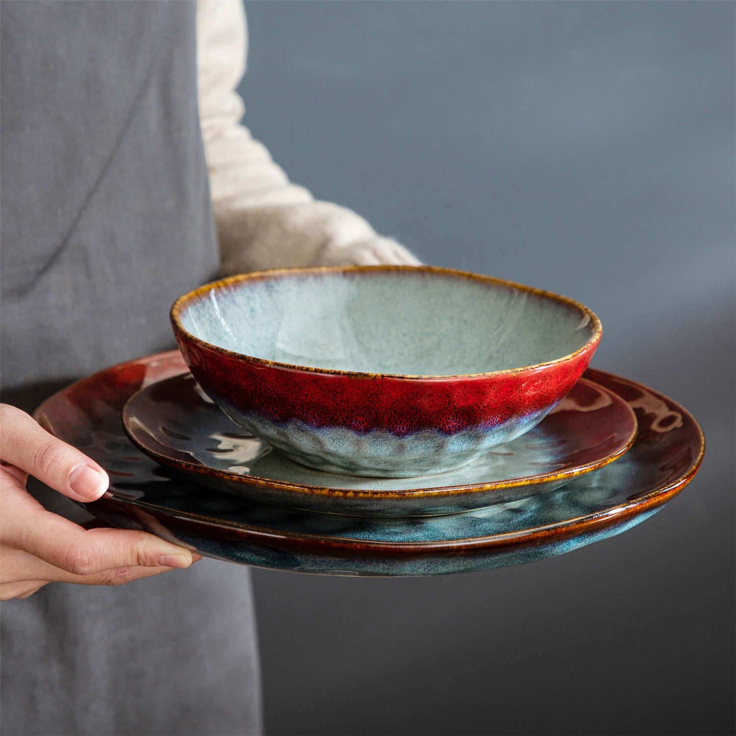 Starry 12 Piece Dinnerware Set