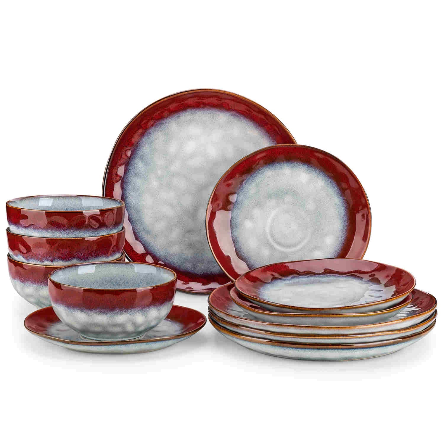 Starry 12 Piece Petite Dinnerware Set