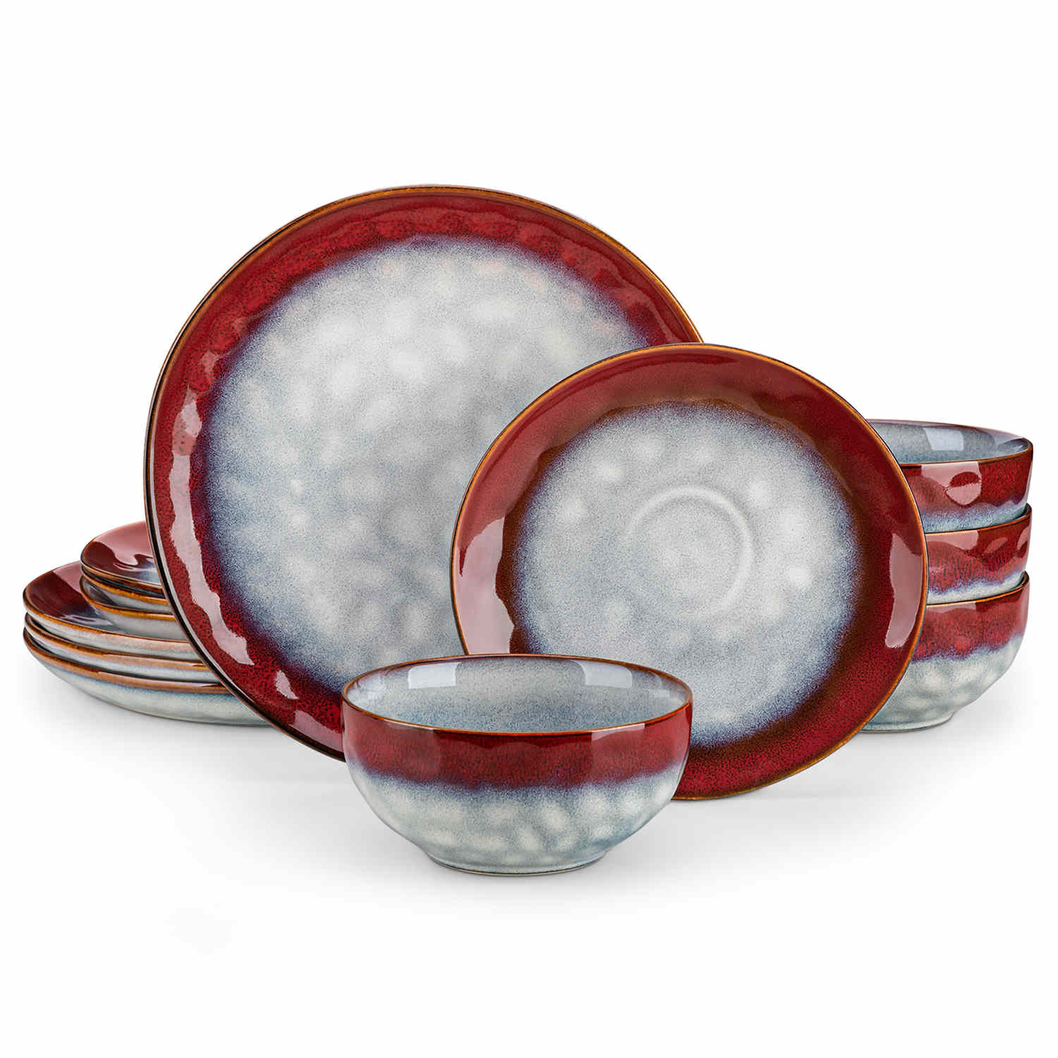 Starry 12 Piece Petite Dinnerware Set