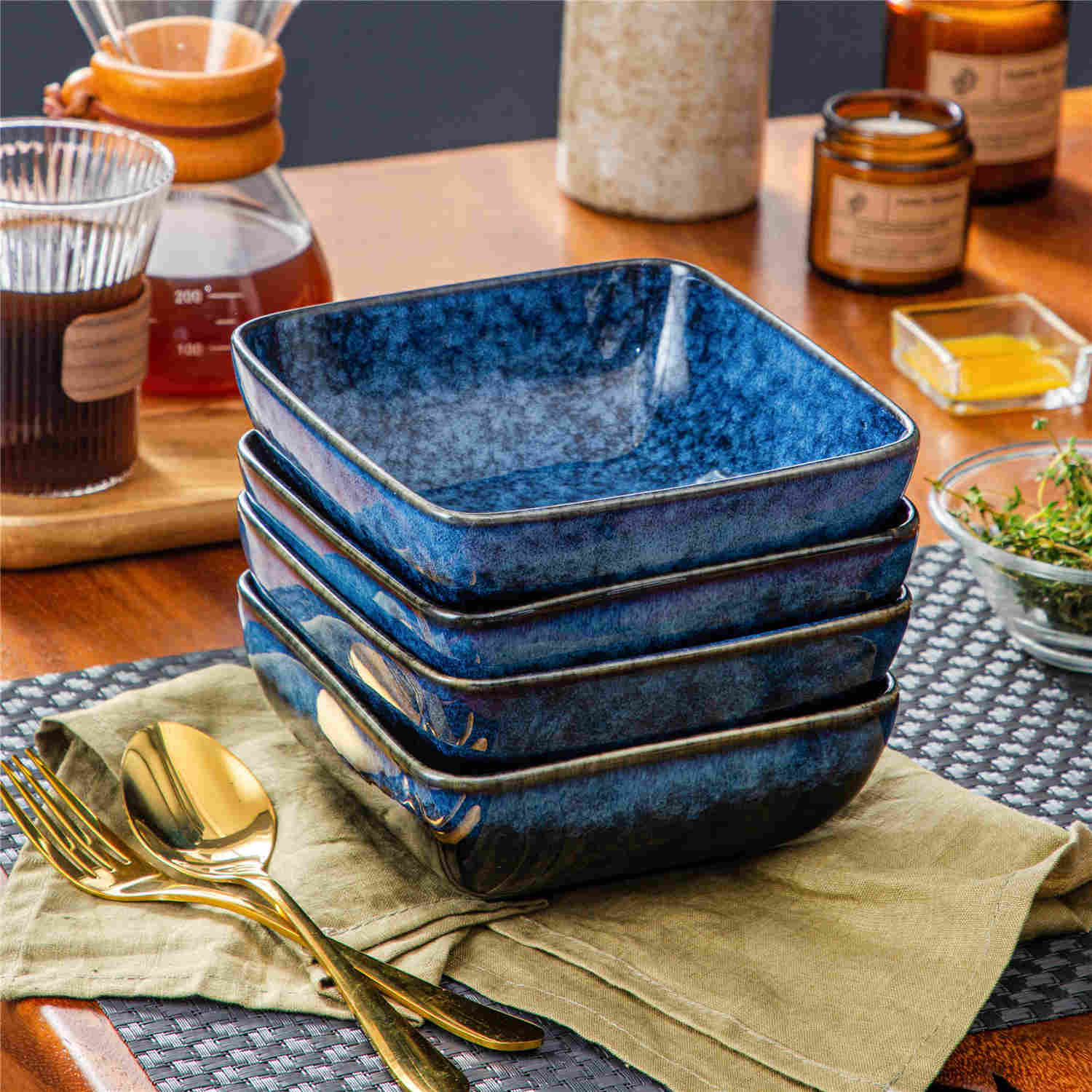 Stern Cereal Bowls Set of 4