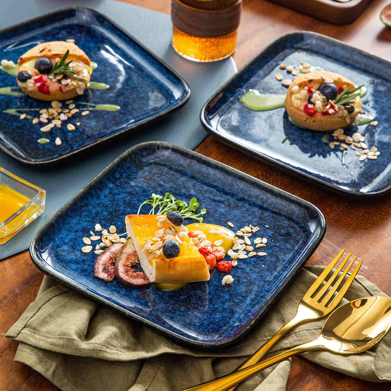 Stern Salad Plates Set of 4