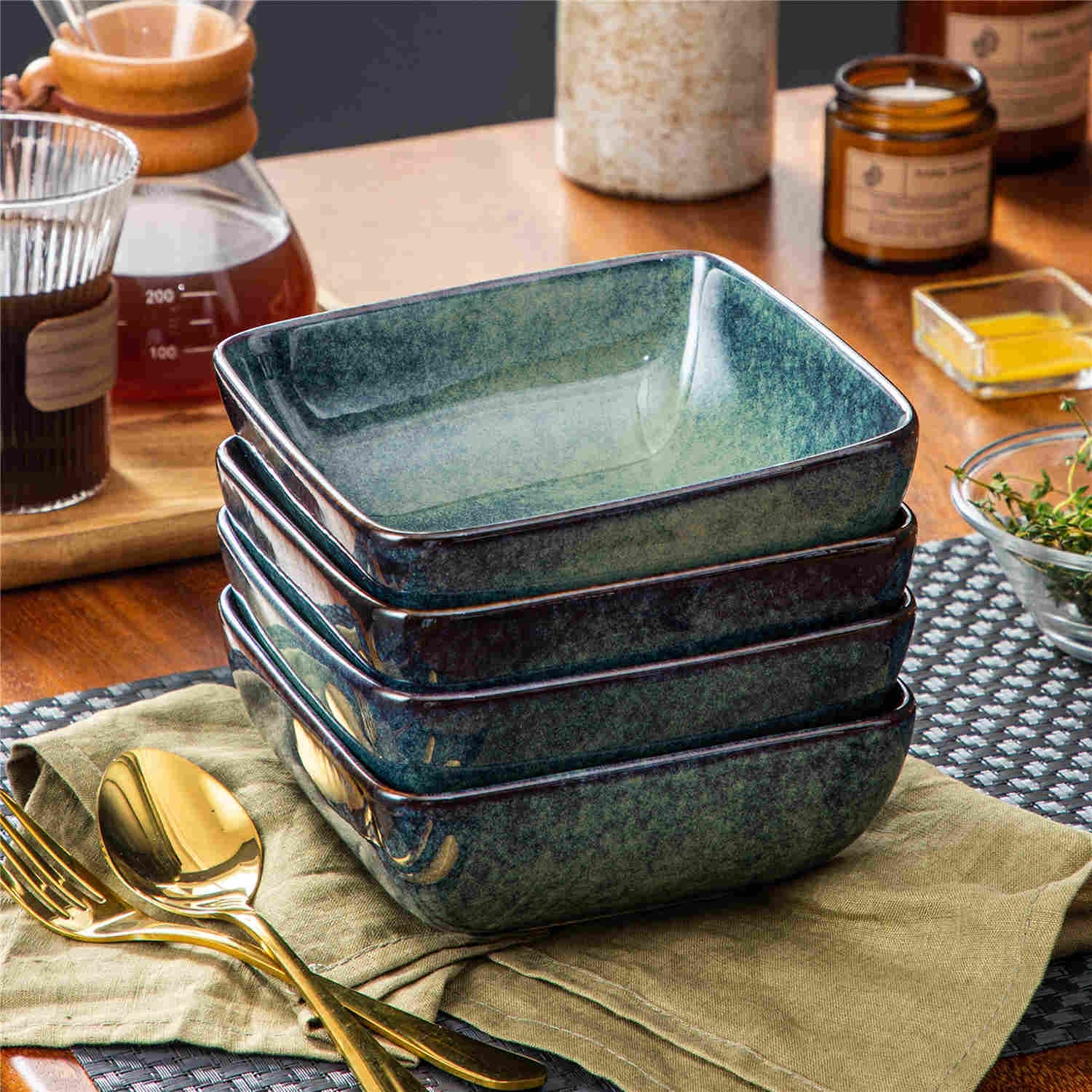 Stern Cereal Bowls Set of 4