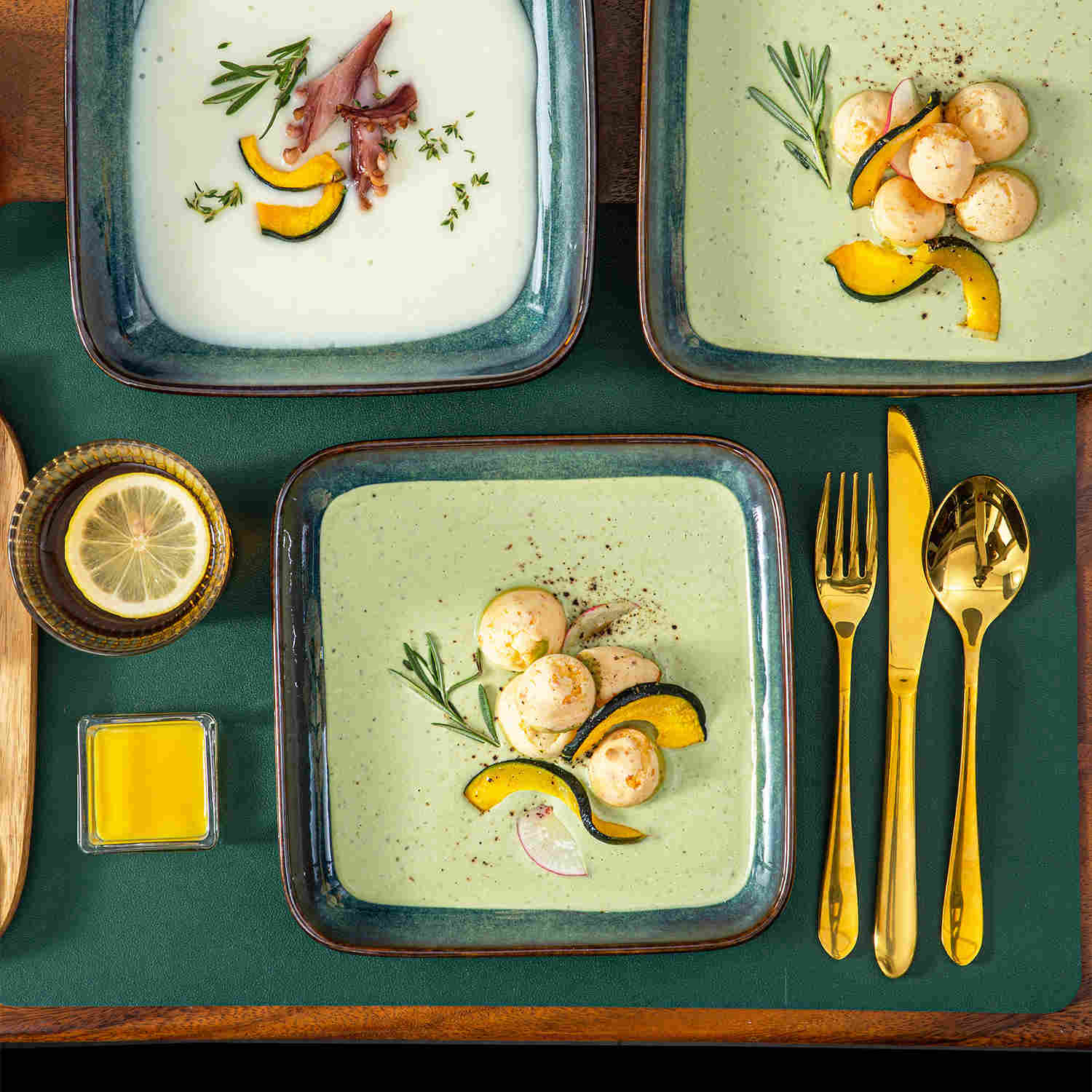 Stern Soup Plates Set of 4