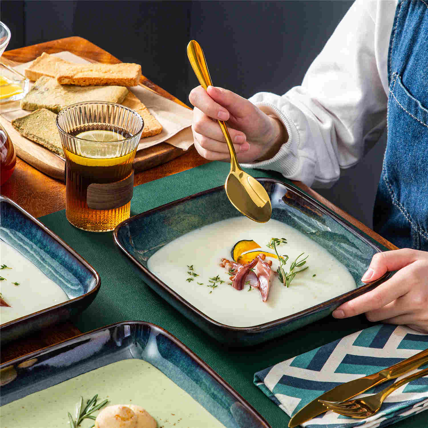 Stern Soup Plates Set of 4