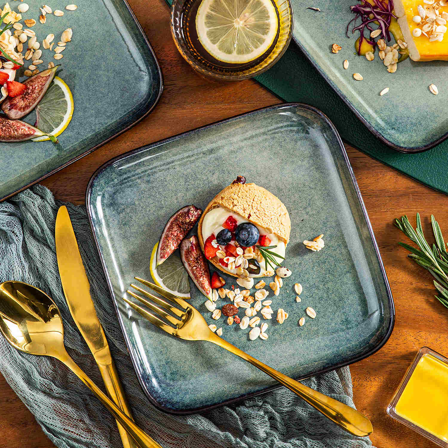 Stern Salad Plates Set of 4