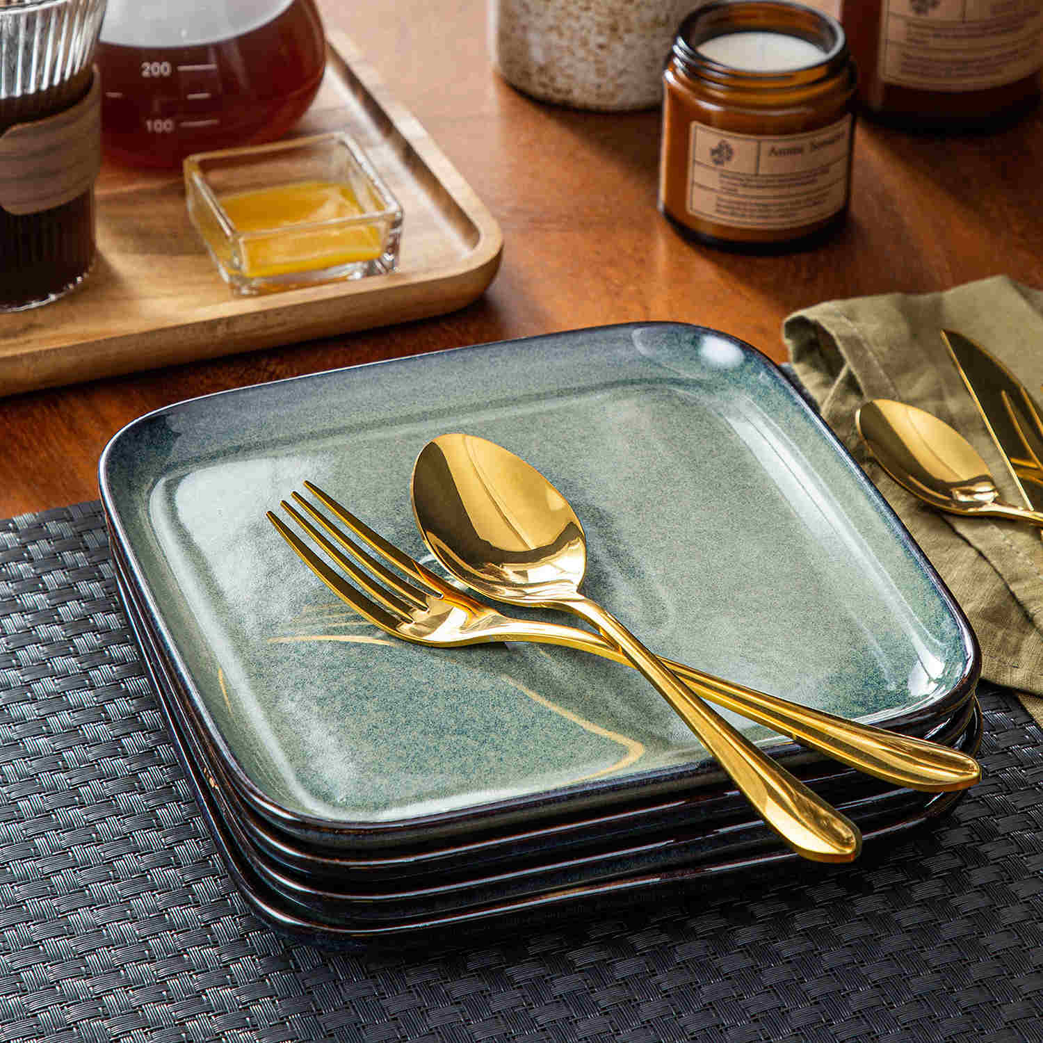 Stern Salad Plates Set of 4