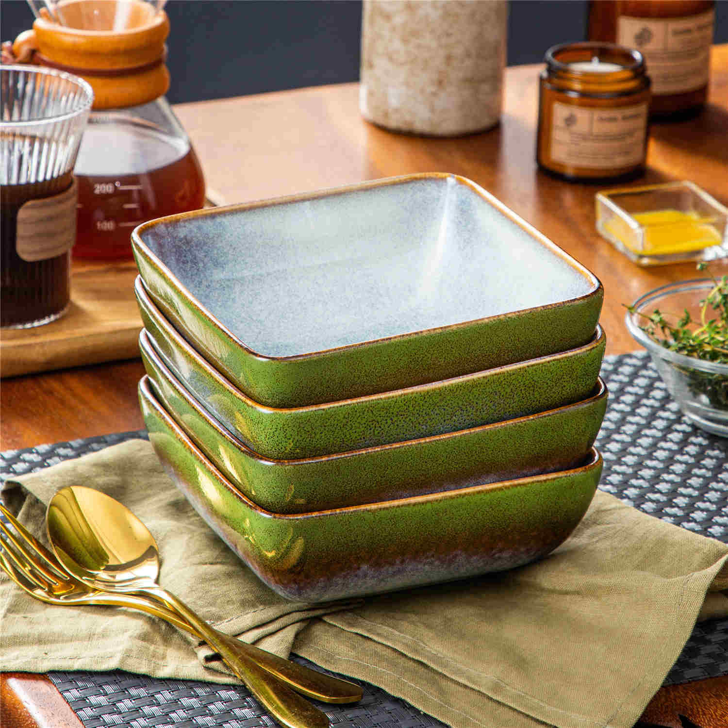 Stern Cereal Bowls Set of 4