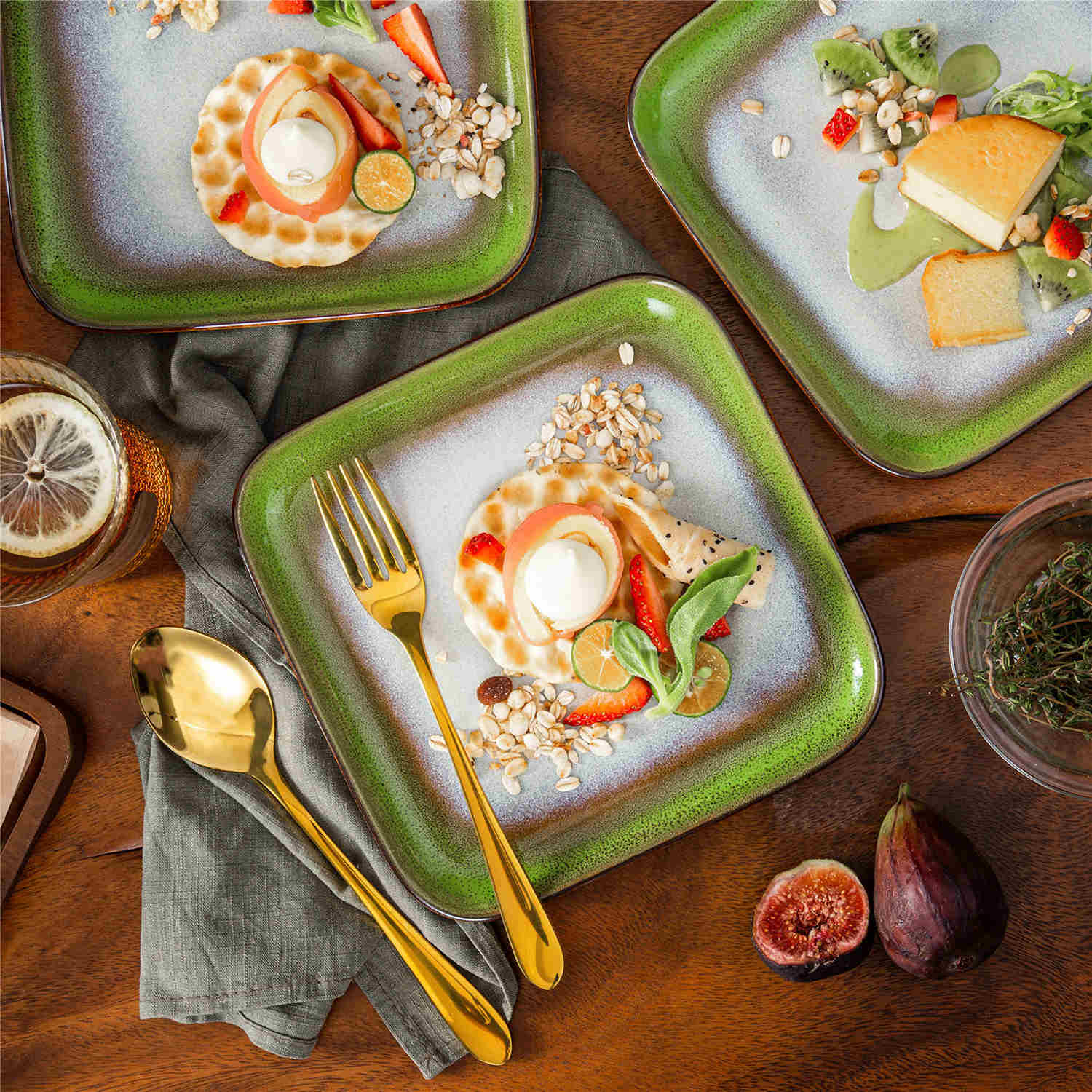 Stern Salad Plates Set of 4