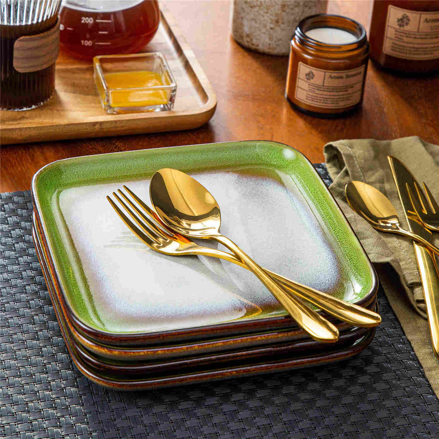 Stern Salad Plates Set of 4