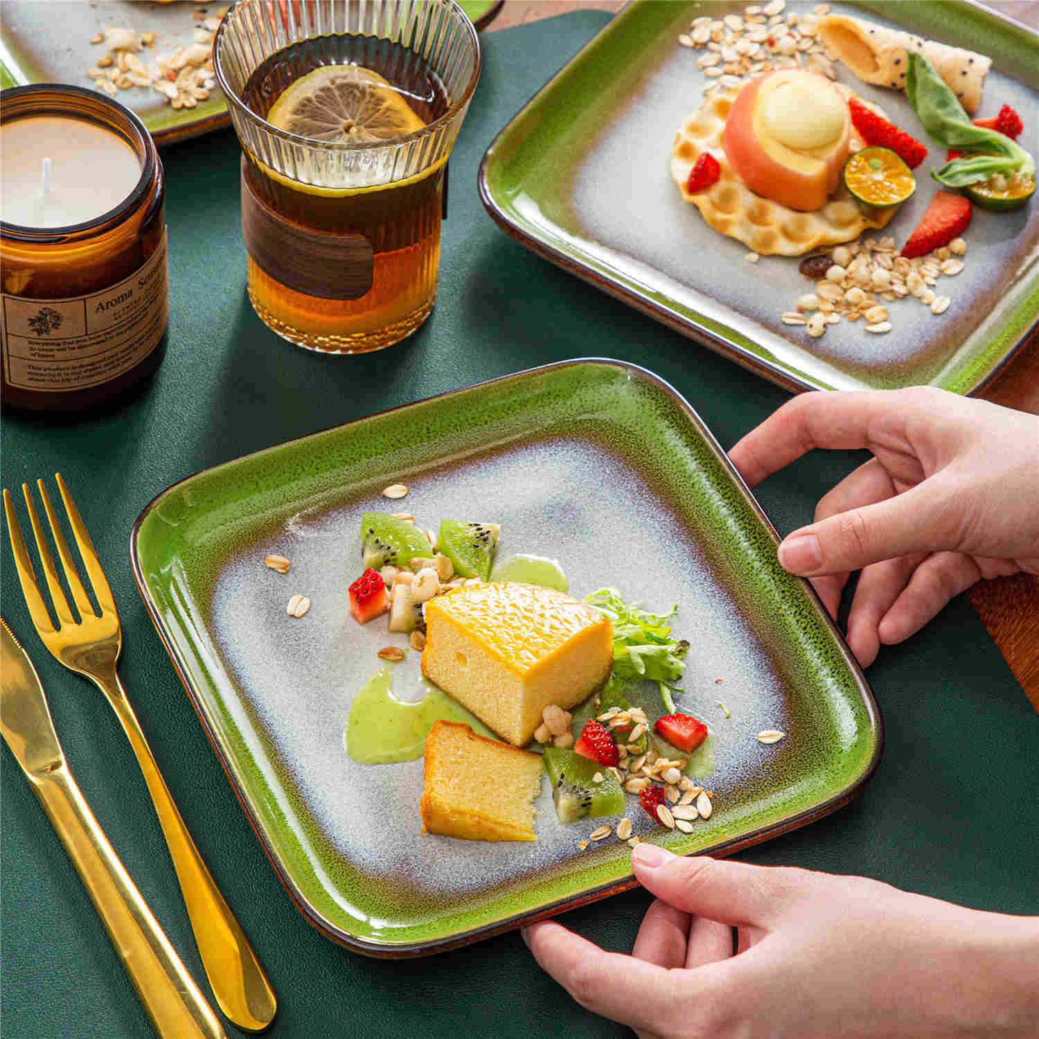 Stern Salad Plates Set of 4