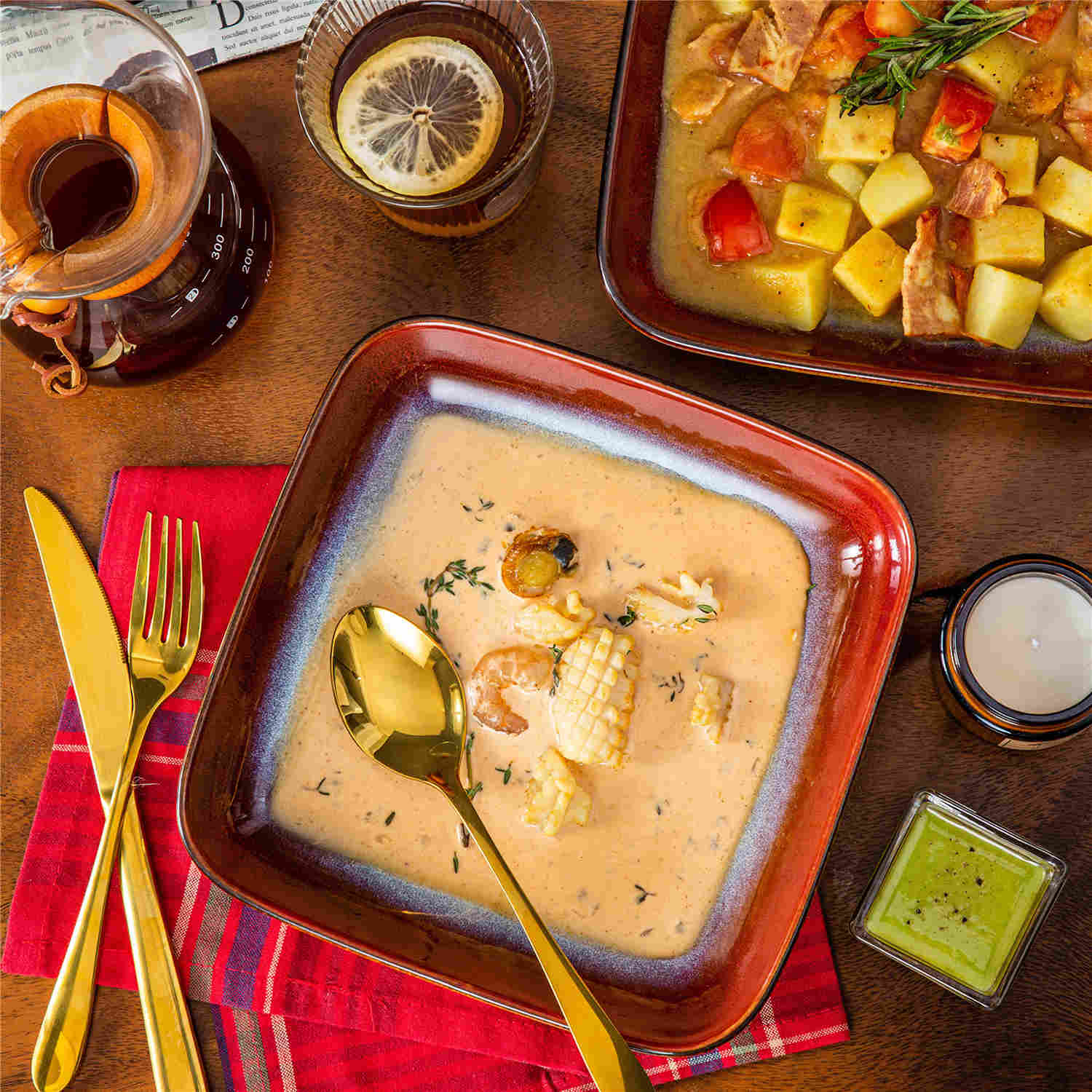 Stern Soup Plates Set of 4