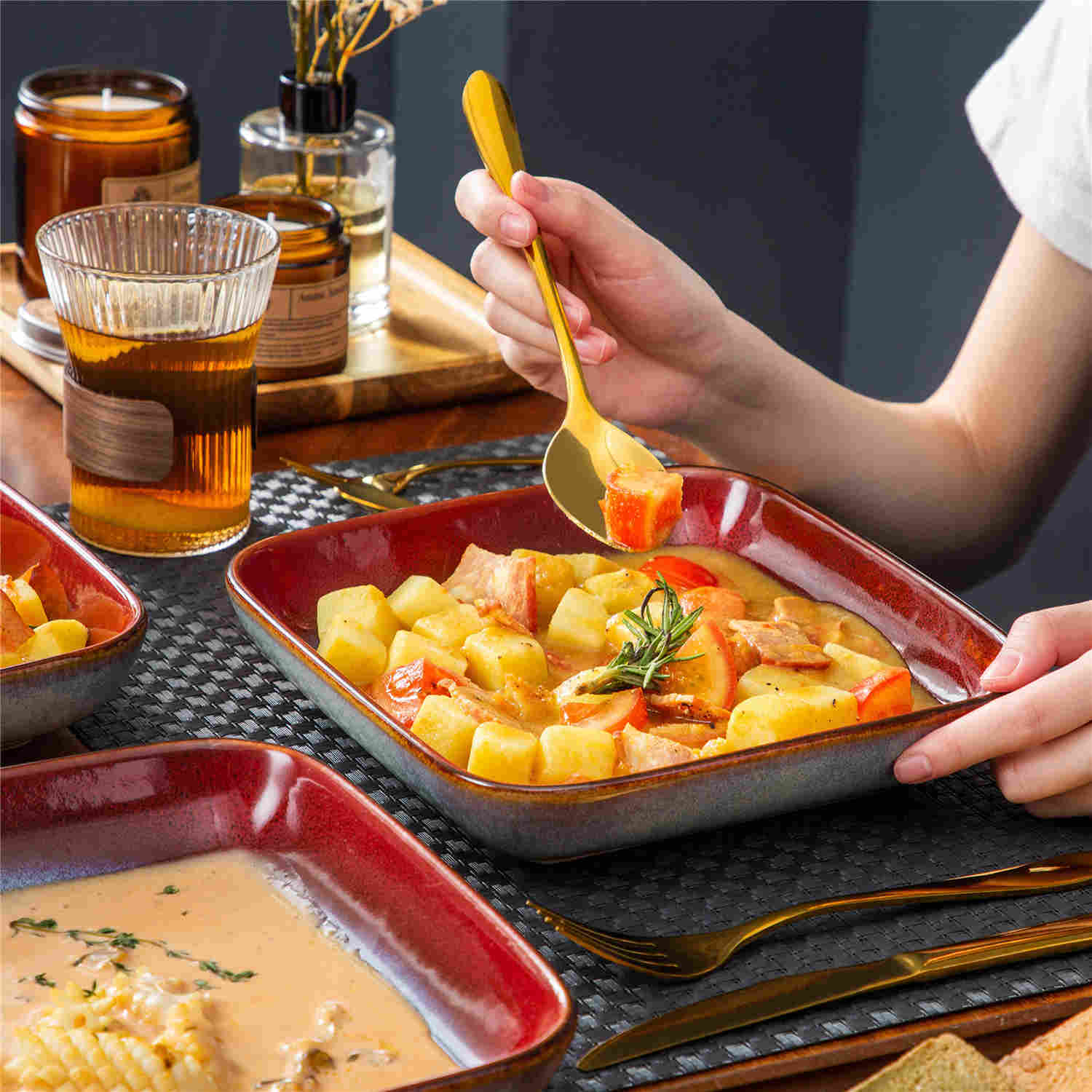 Stern Soup Plates Set of 4