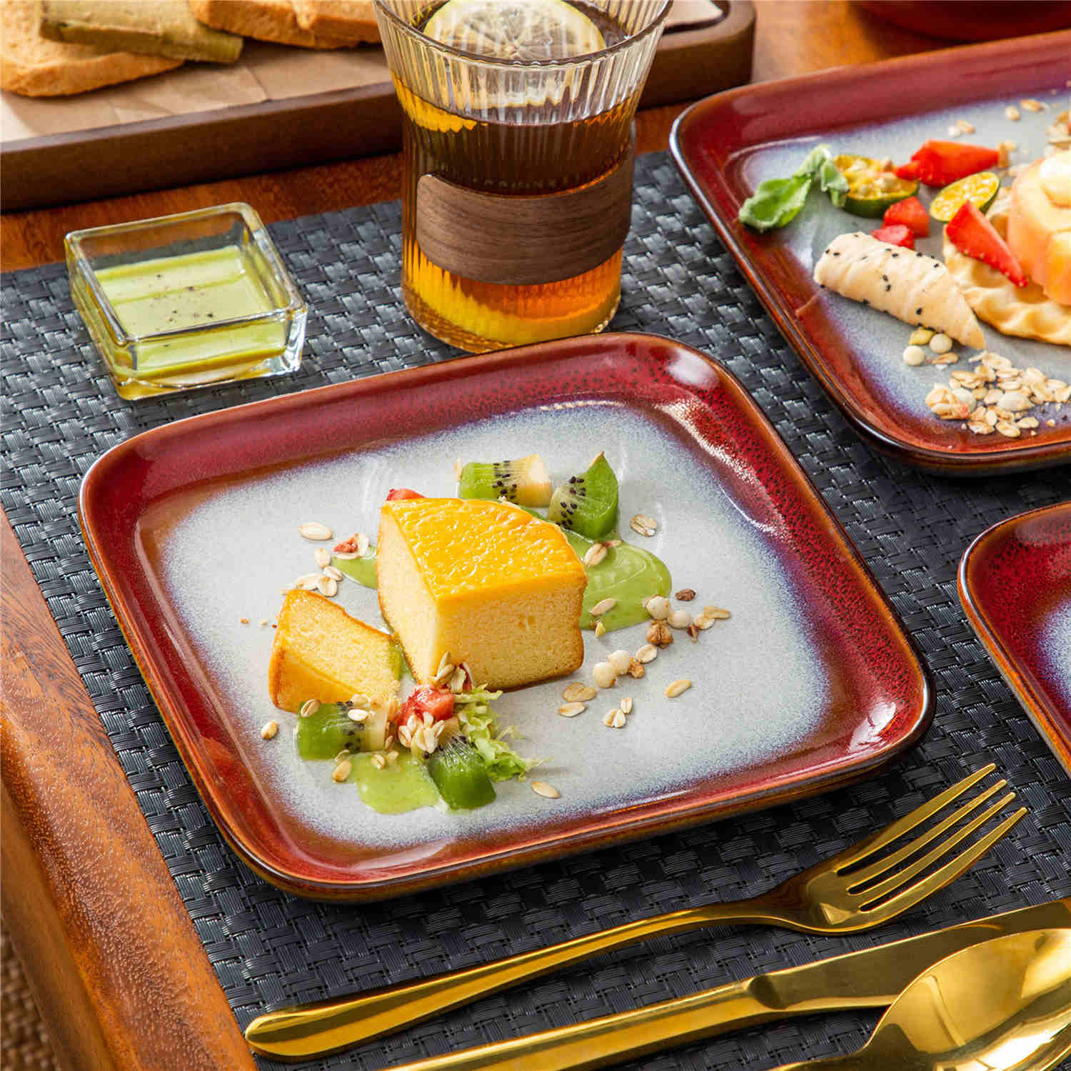 Stern Salad Plates Set of 4