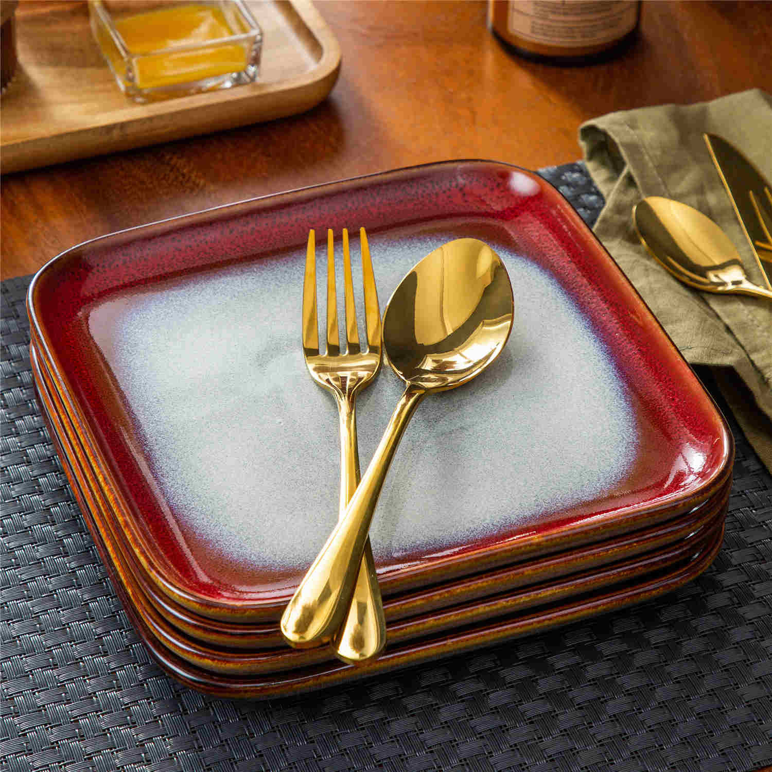 Stern Salad Plates Set of 4