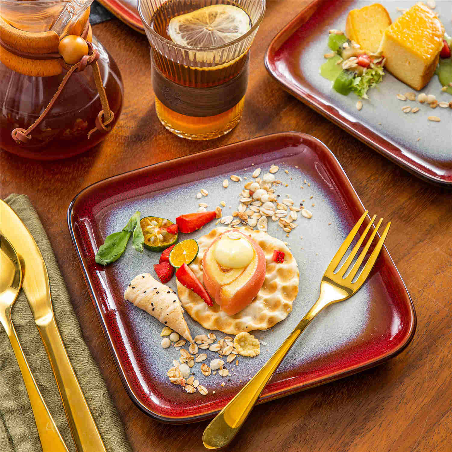 Stern Salad Plates Set of 4