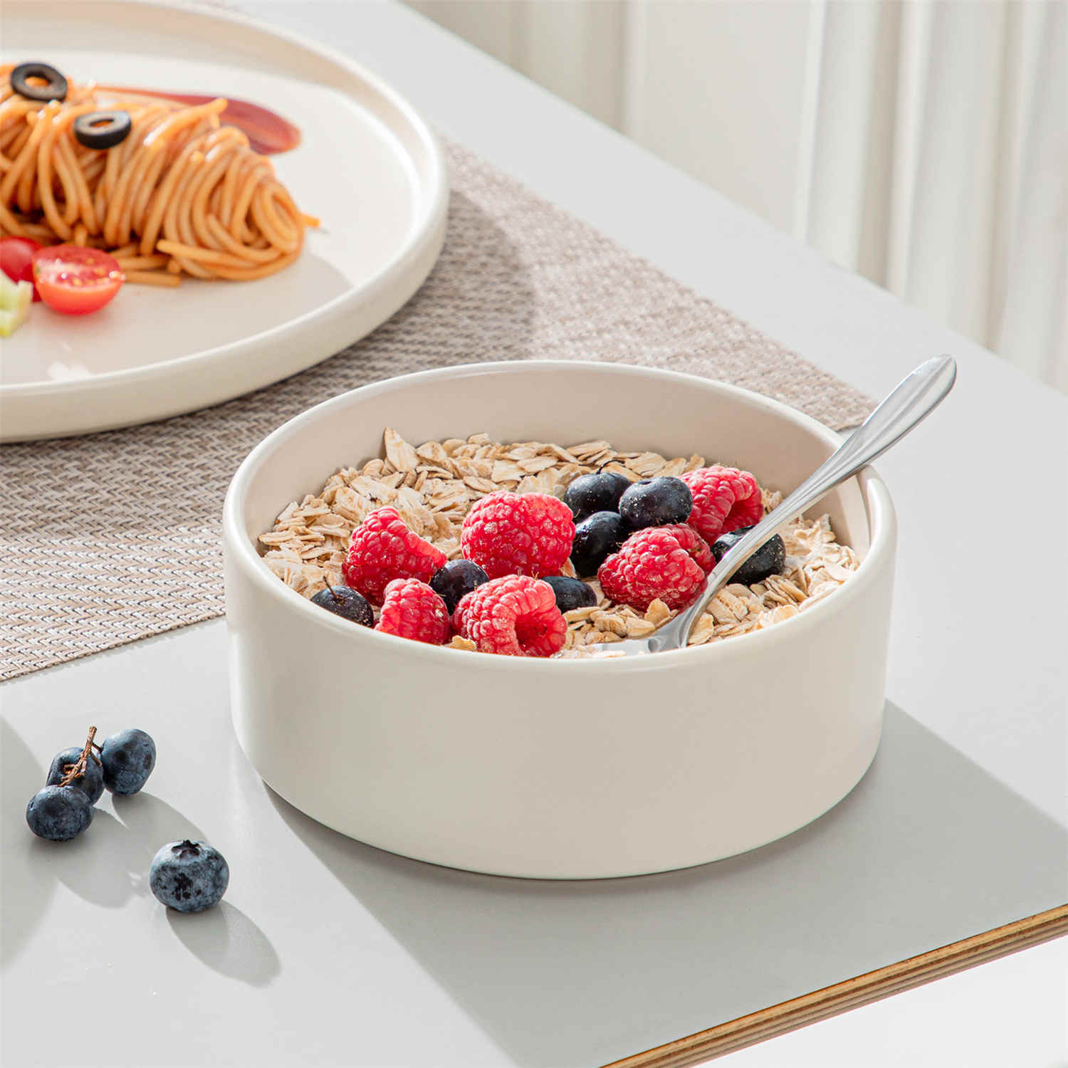 Venus 12 Piece Semi-Matte Dinnerware Set