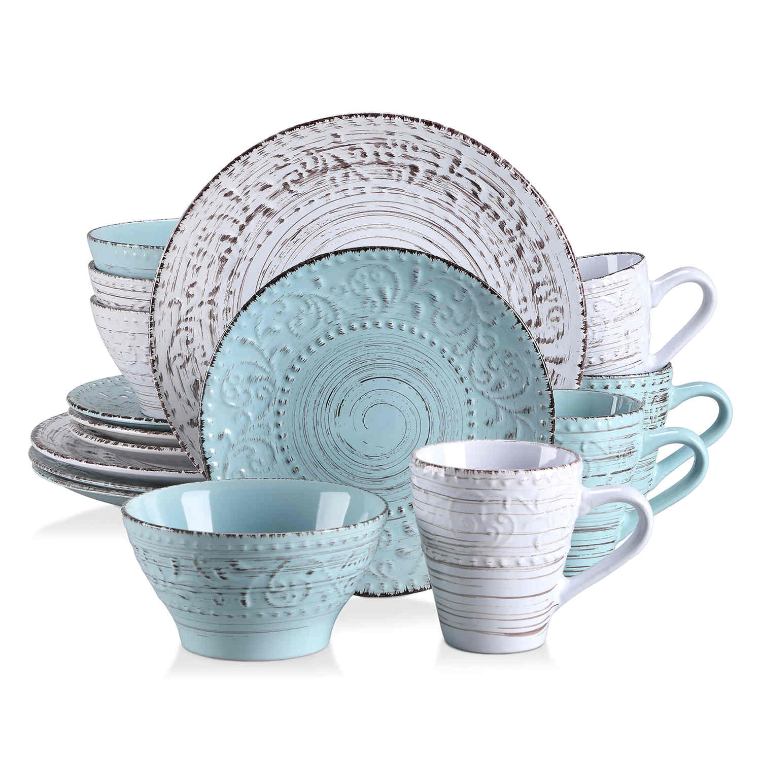 Vine 16 Piece Dinnerware Set
