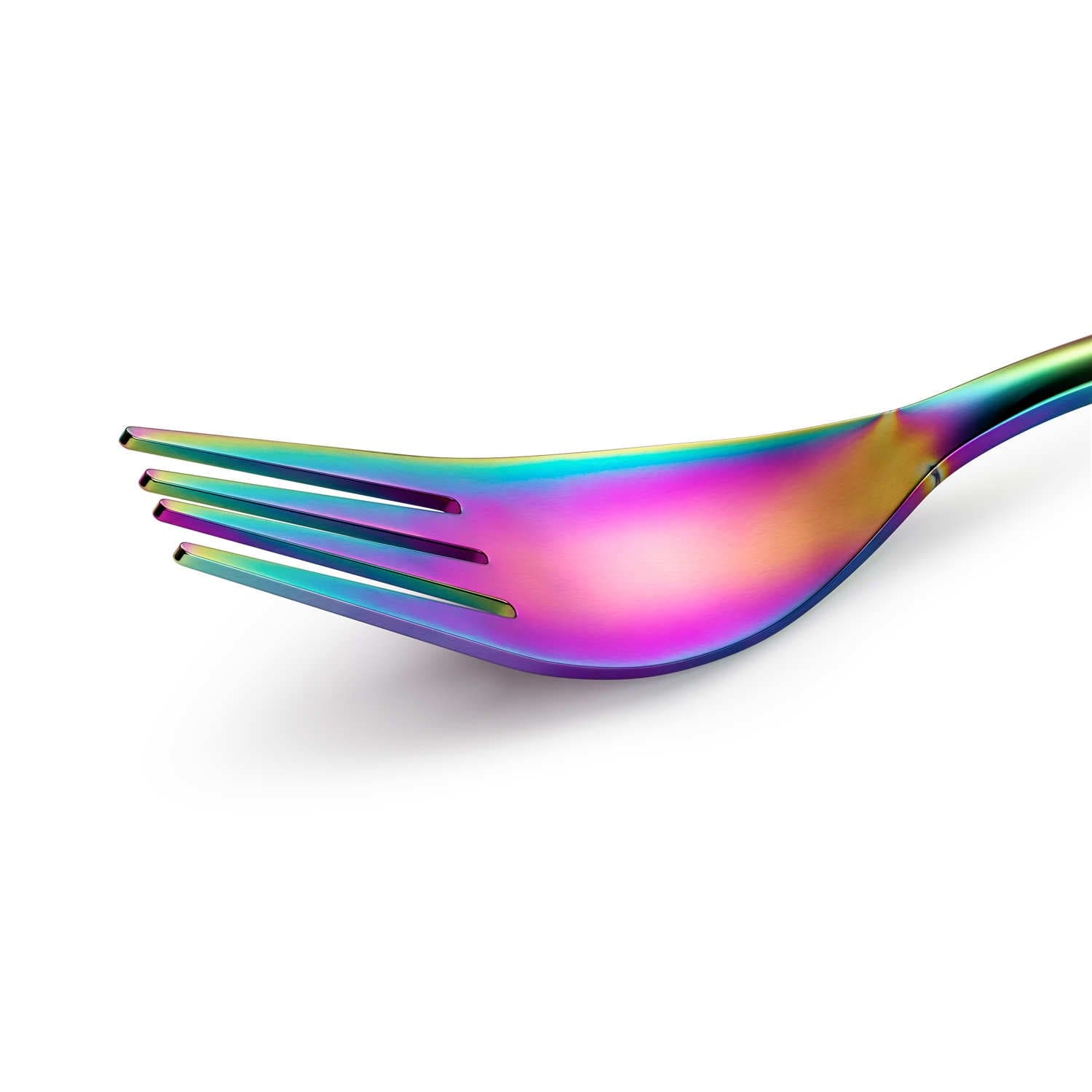 24 Piece Flatware Set Squared Tip Service for 6