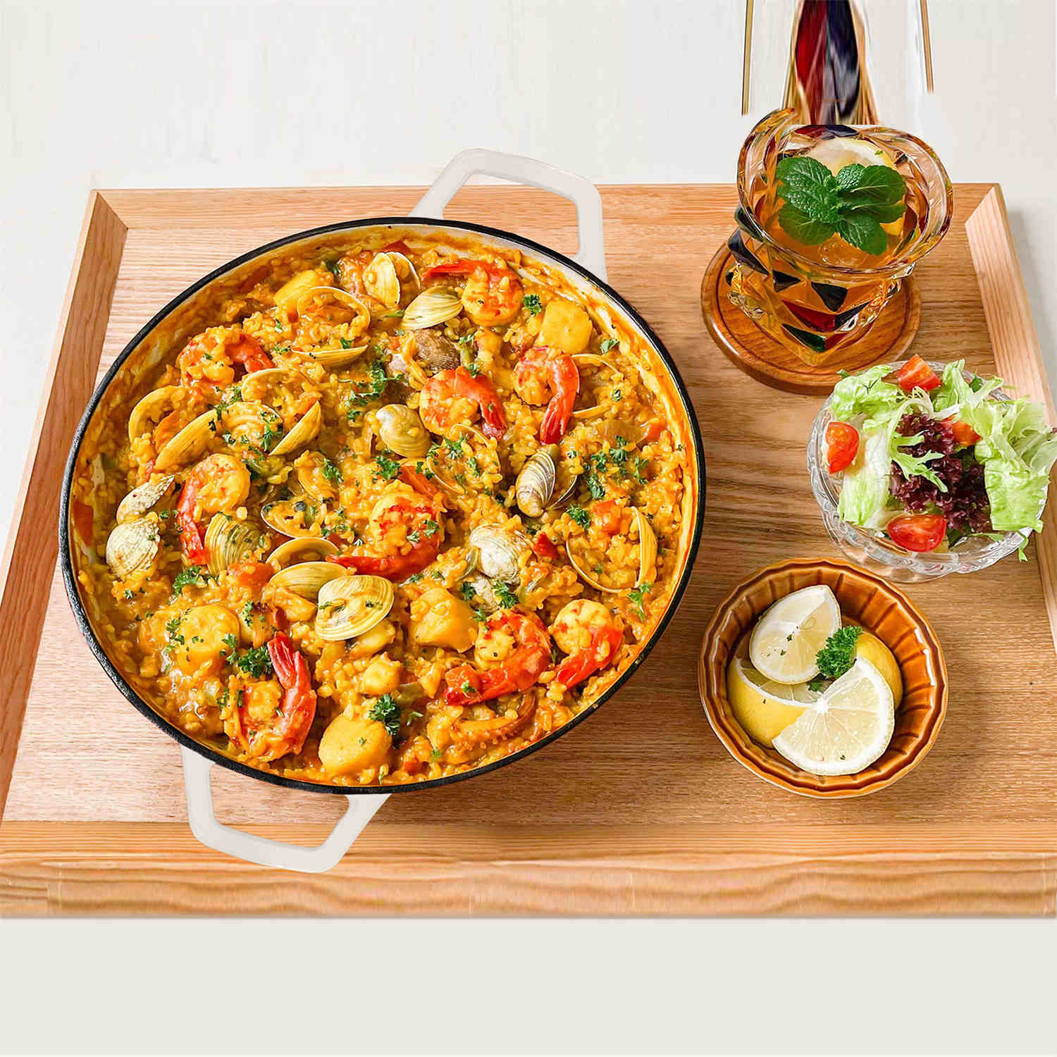 3.8QT Enameled Cast Iron Braiser