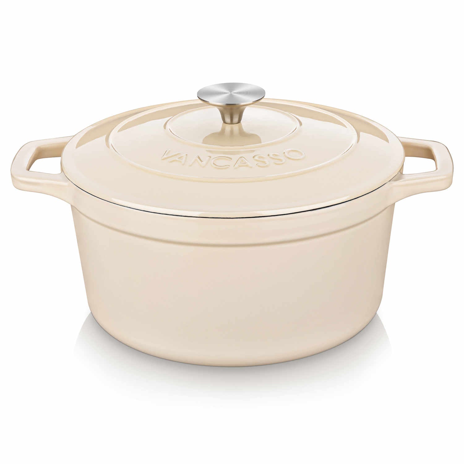 6QT Enameled Cast Iron Round Dutch Oven