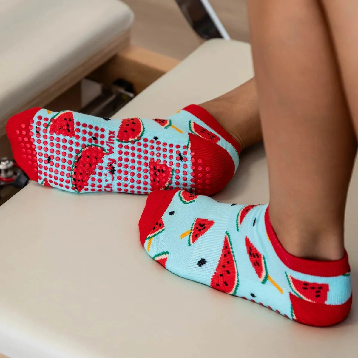 Grippy Socks - Watermelon Crush (Barre / Pilates)