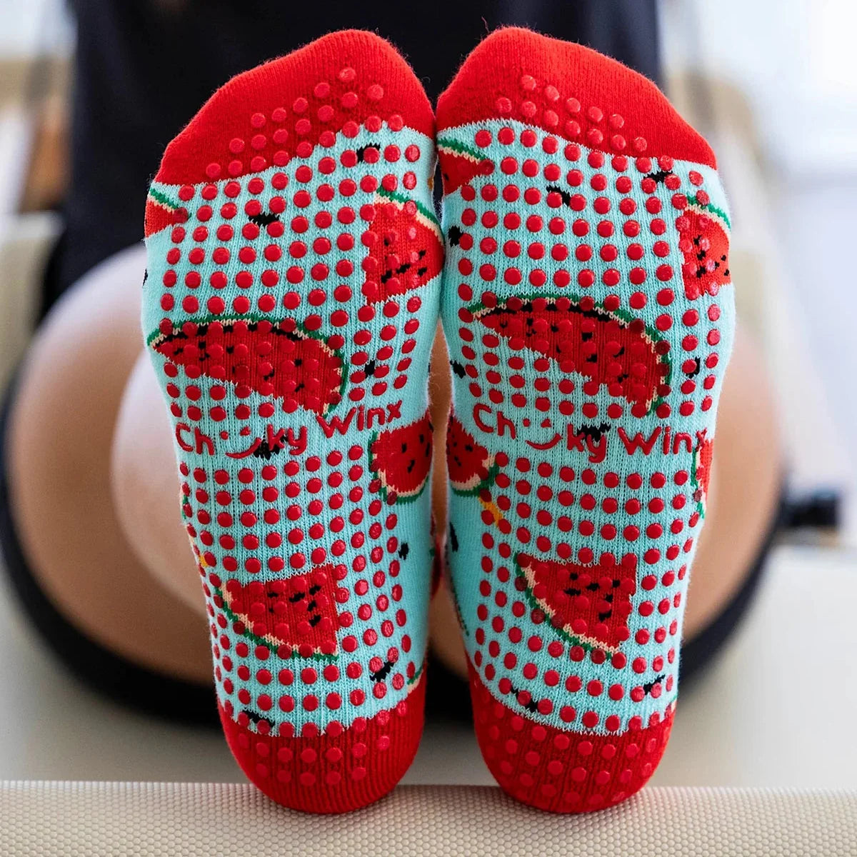 Grippy Socks - Watermelon Crush (Barre / Pilates)
