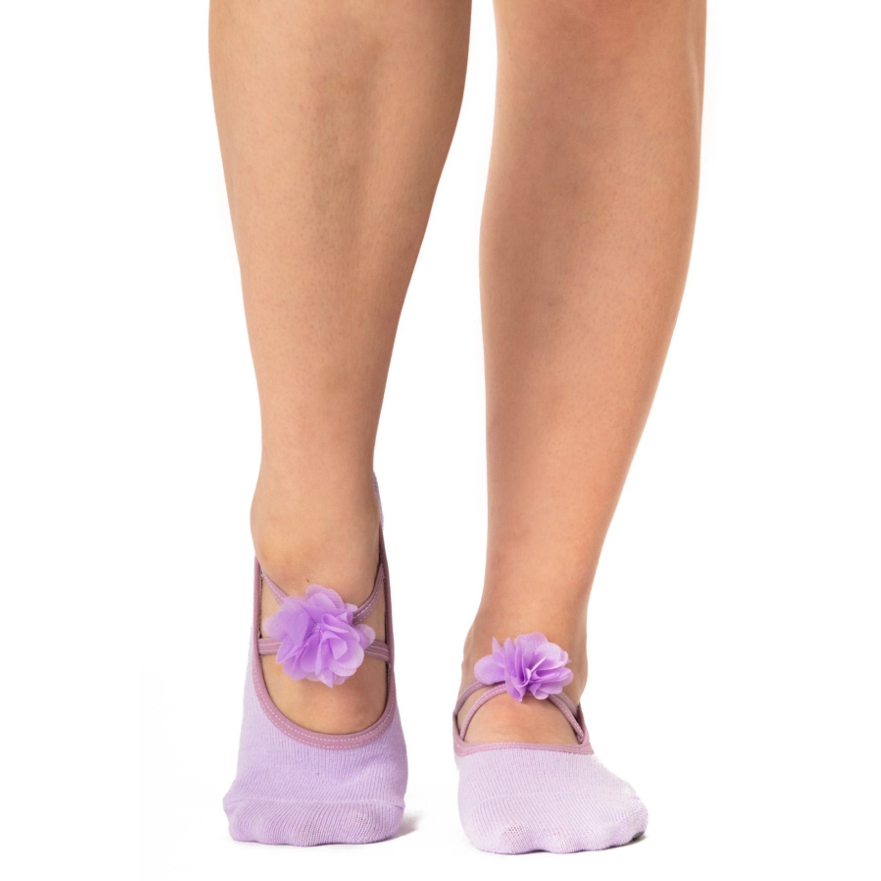 Arebesk Floret Grip Socks (Barre / Pilates)