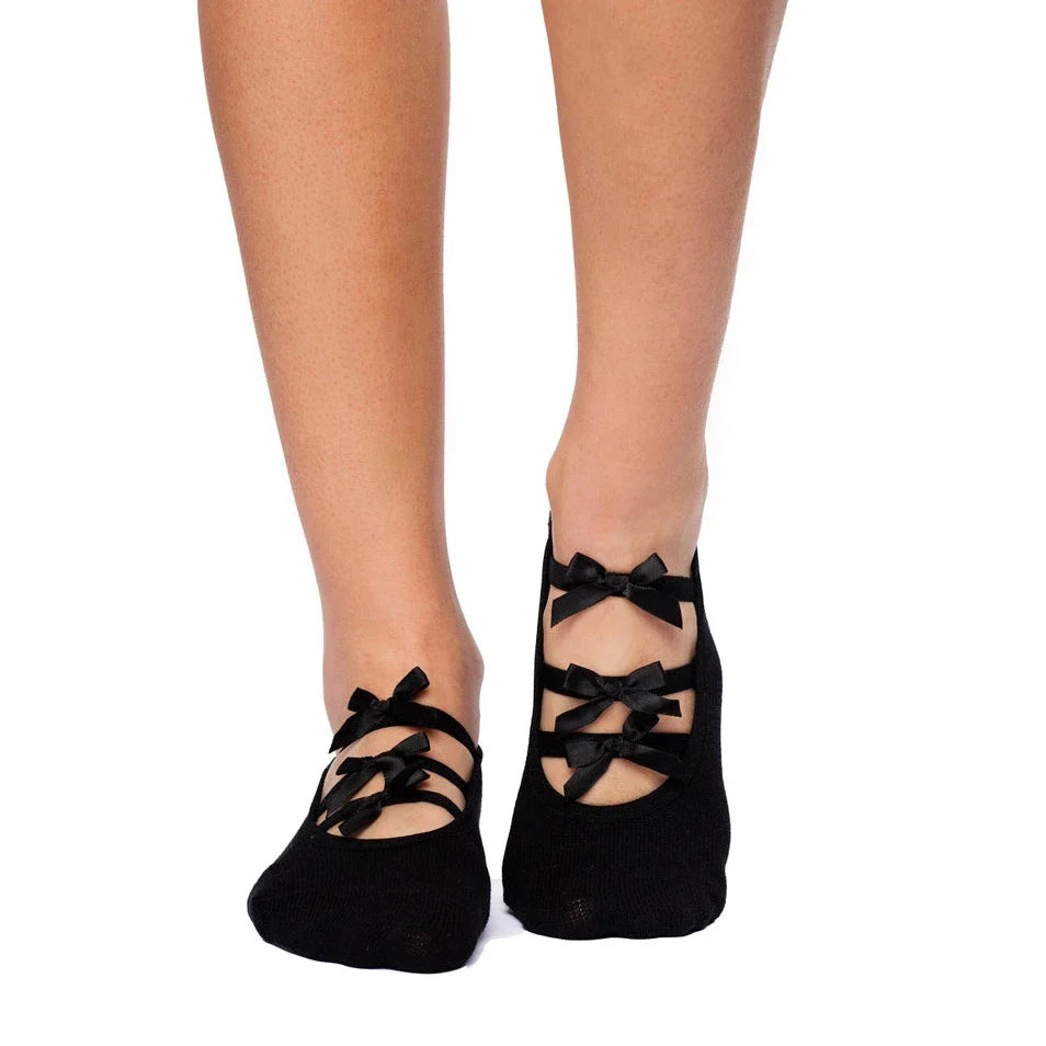 Ribbon - Grip Socks (Barre / Pilates)