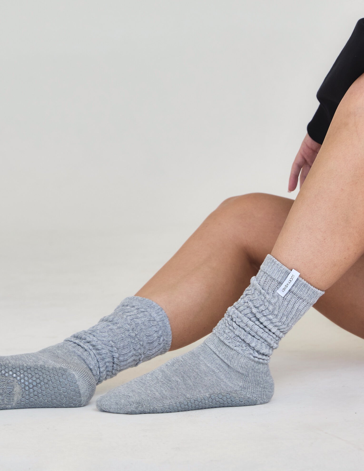 The Scrunch Grip Sock