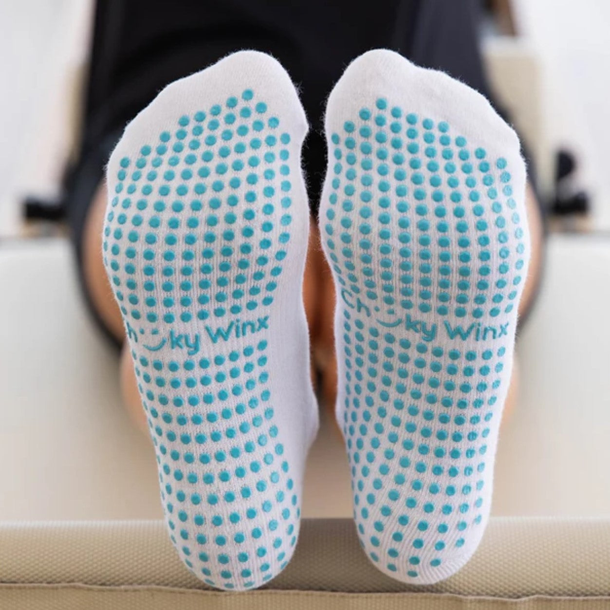 Amalfi Lemon Grip Socks (Barre / Pilates)