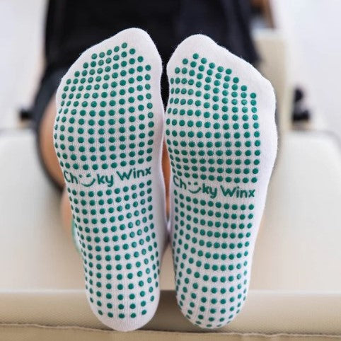 Grip Crew Socks - Sunflower (Barre / Pilates)