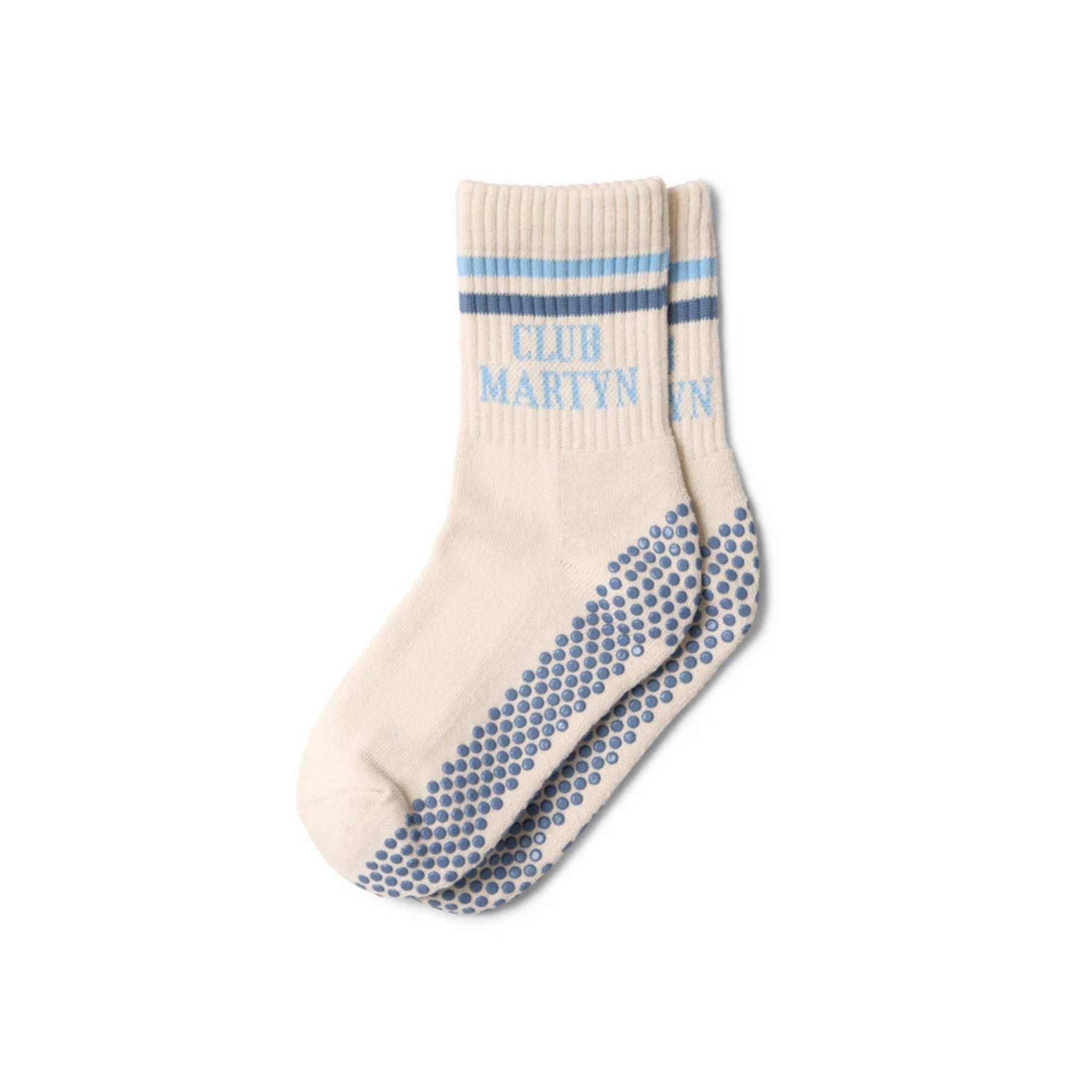 Signature Crew Grip Socks - Stripe - (Barre / Pilates)
