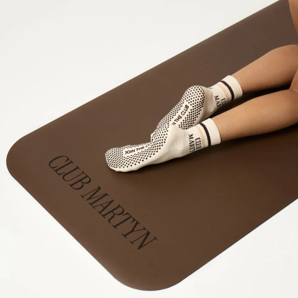 Signature Crew Grip Socks - Stripe - (Barre / Pilates)