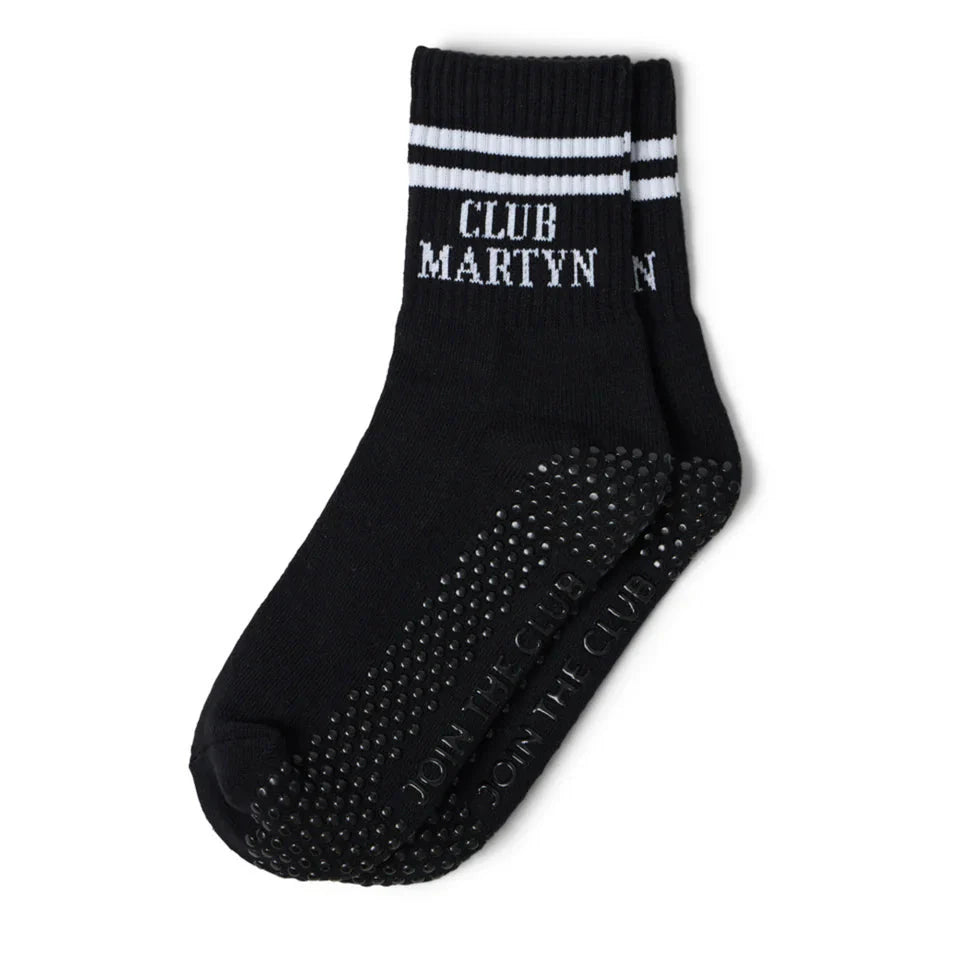 Signature Crew Grip Socks - Stripe - (Barre / Pilates)