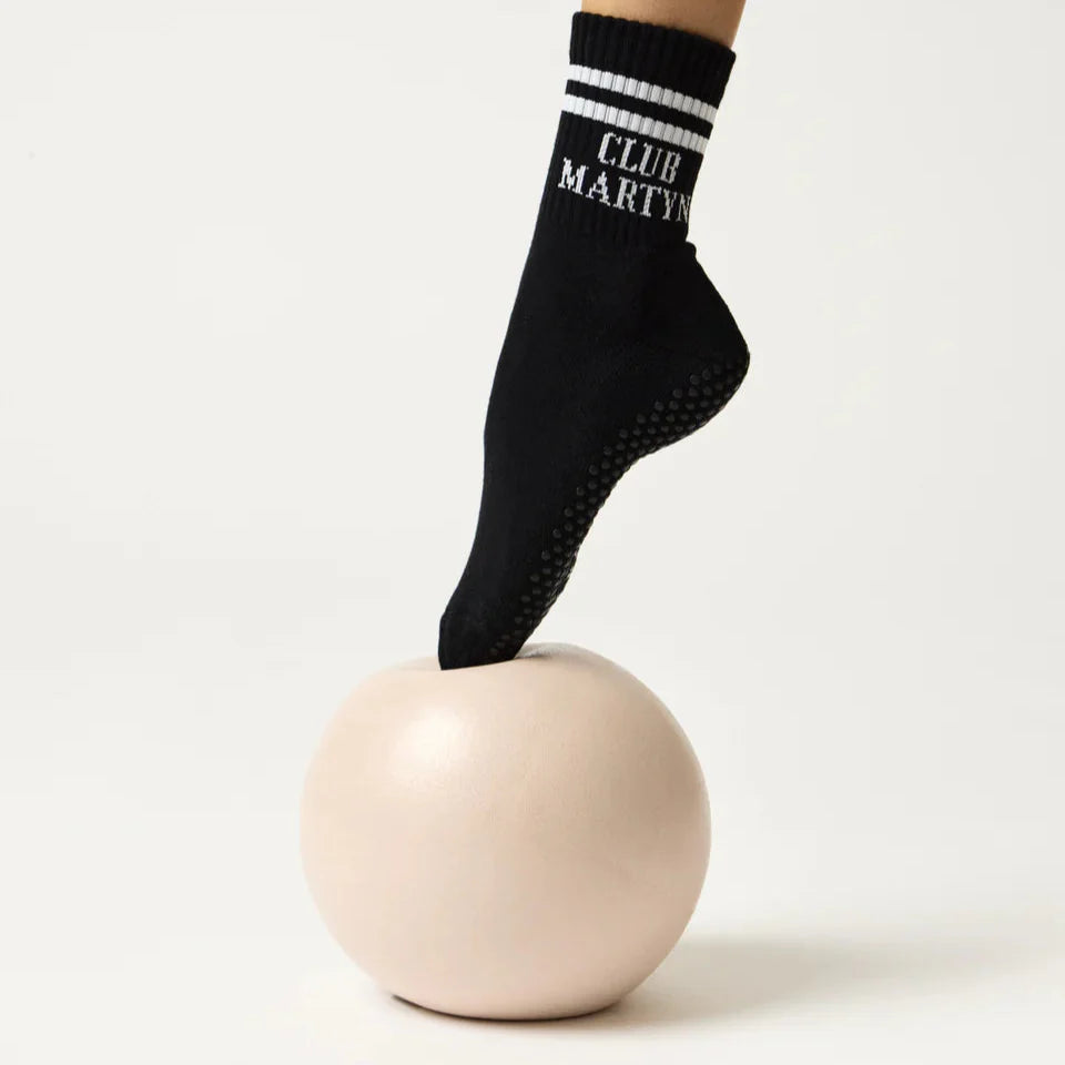 Signature Crew Grip Socks - Stripe - (Barre / Pilates)