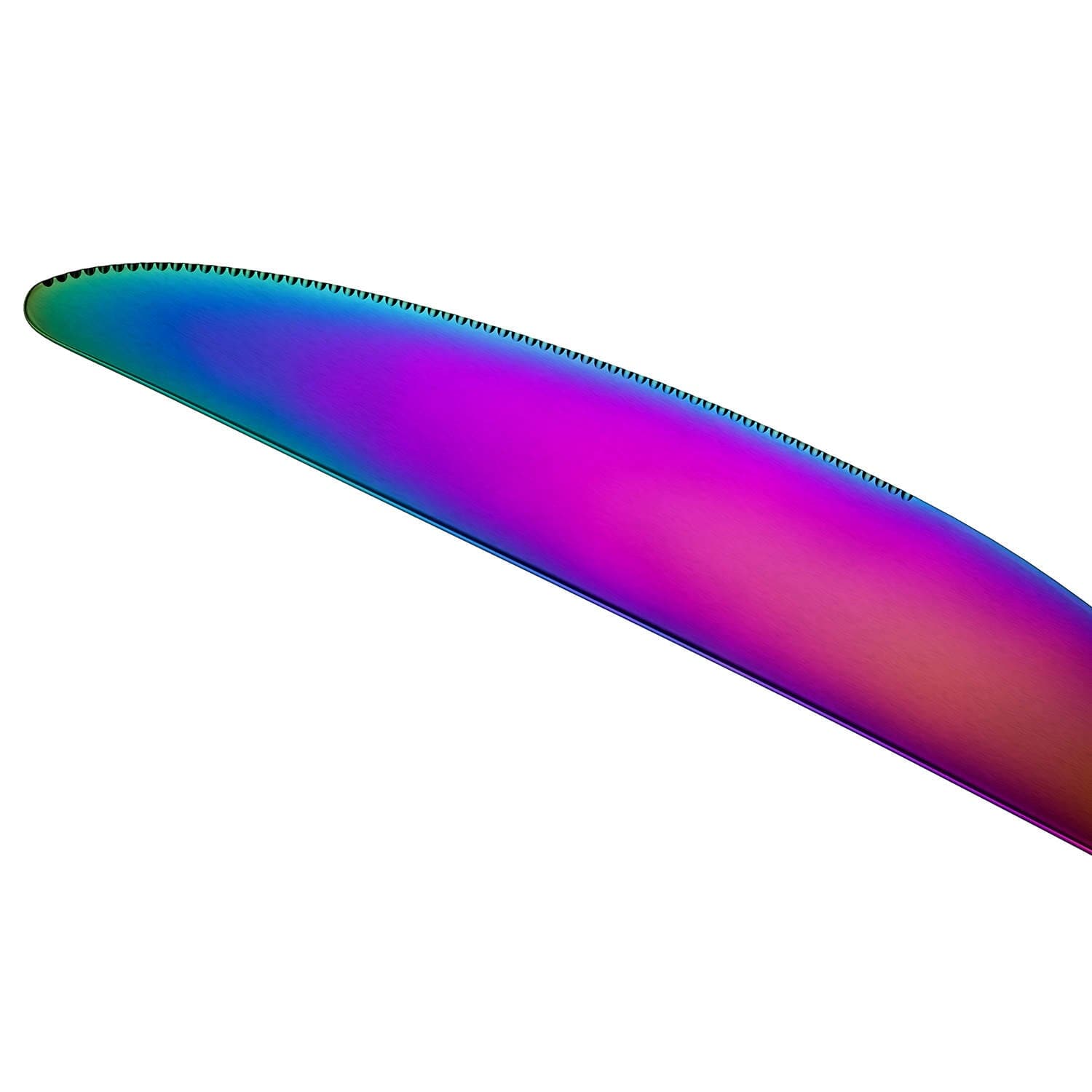 24 Piece Flatware Set Rounded Tip Service for 6